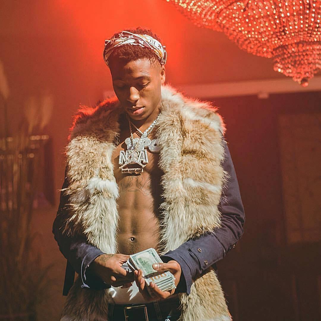 Rising rap artist, NBA Youngboy, dressed to impress — 1080x1080 wallpaper
