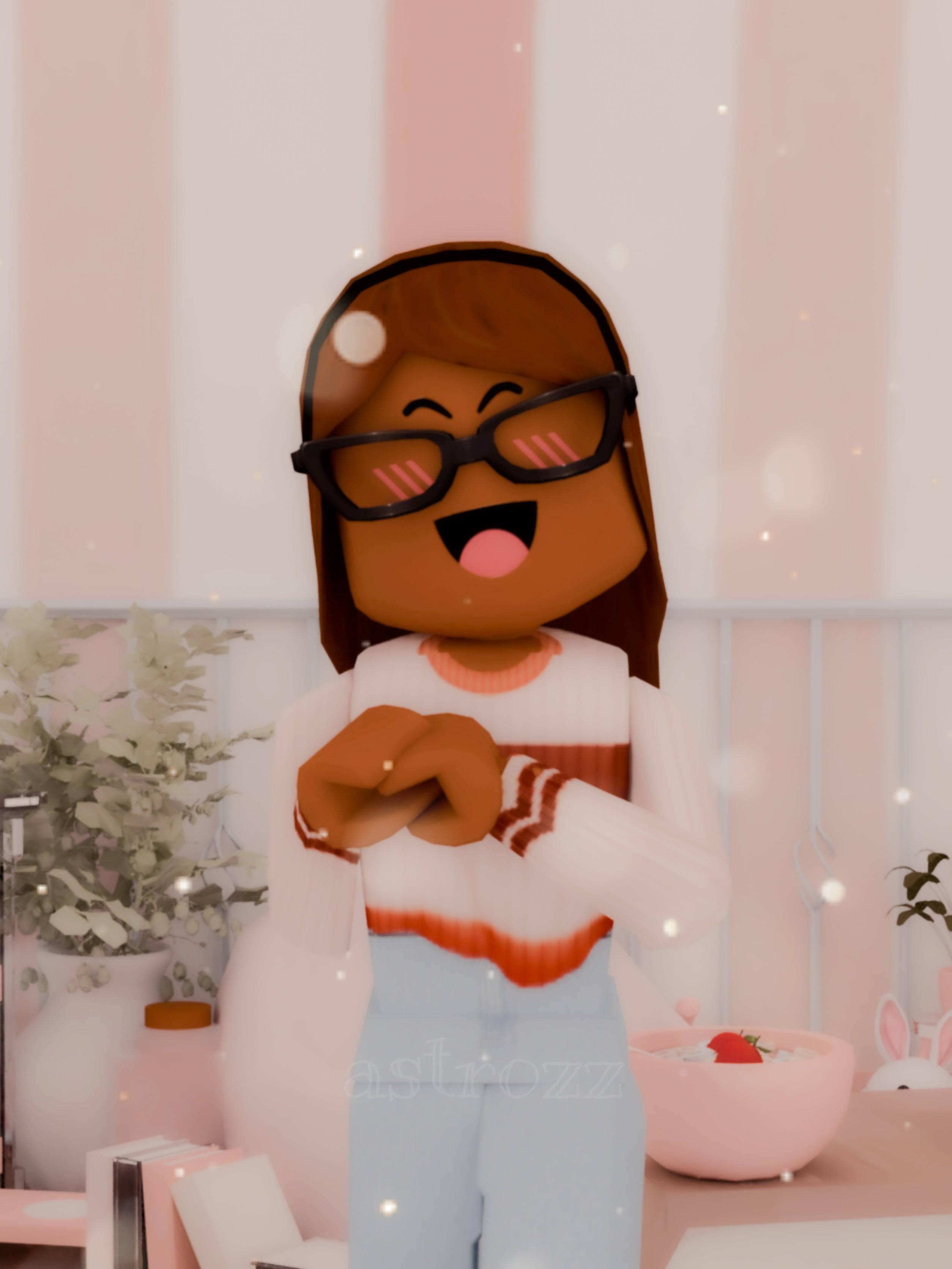 Roblox Aesthetic Blushing Girl — 2508x3344 wallpaper
