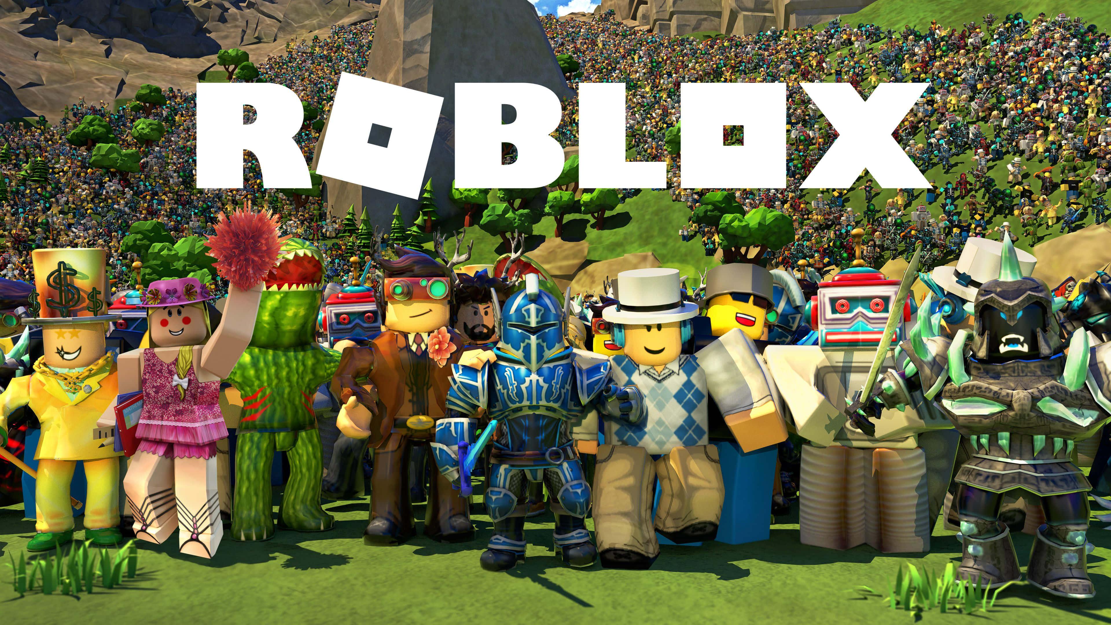 Roblox background — 3840x2161 wallpaper