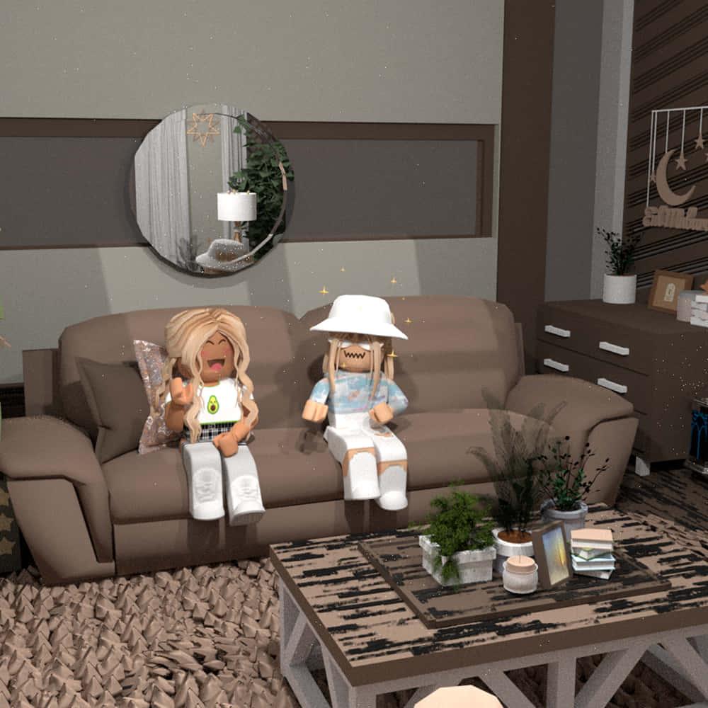 Roblox Gfx Girls Inside Home — 1000x1000 wallpaper