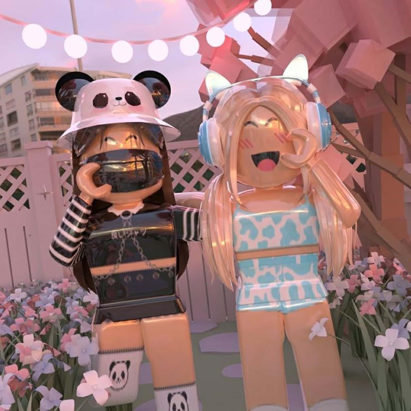 Roblox Party Girls Gfx — 1650x1650 wallpaper