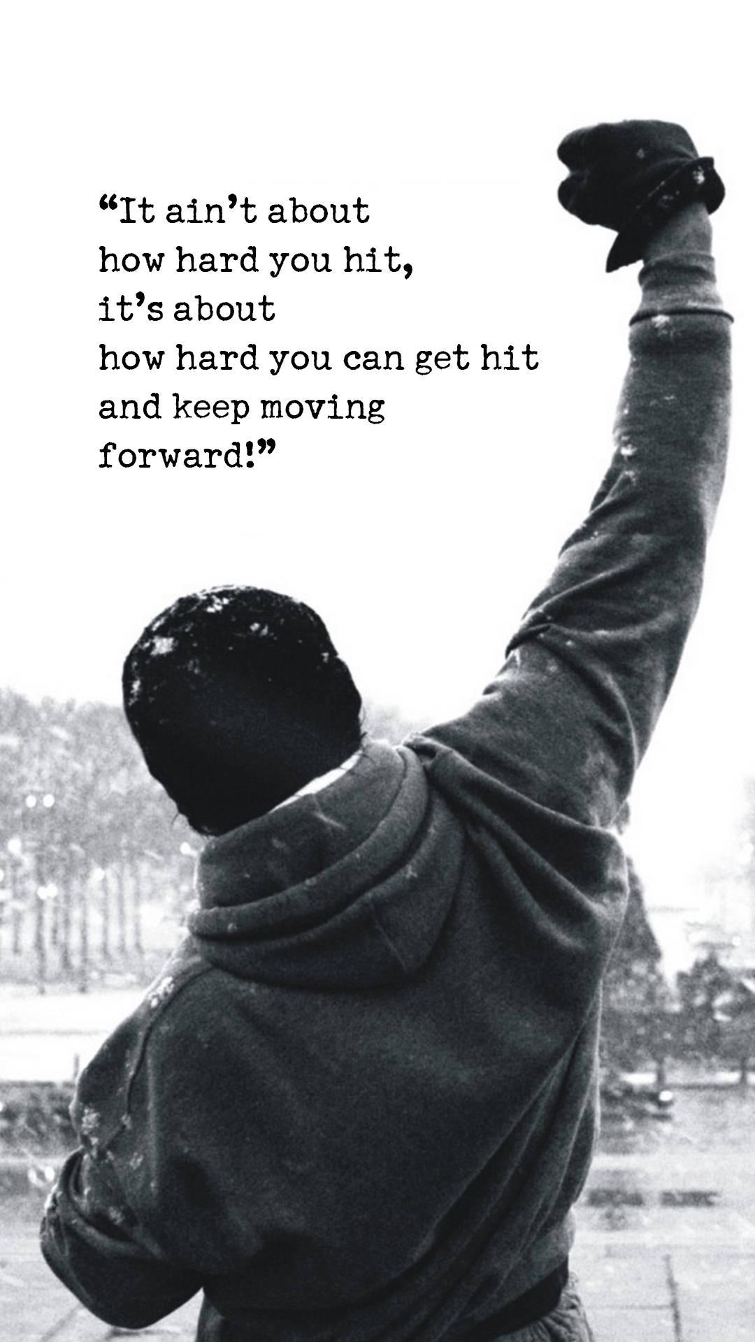 Rocky Balboa Quotes Motivational Mobile — 1080x1920 wallpaper