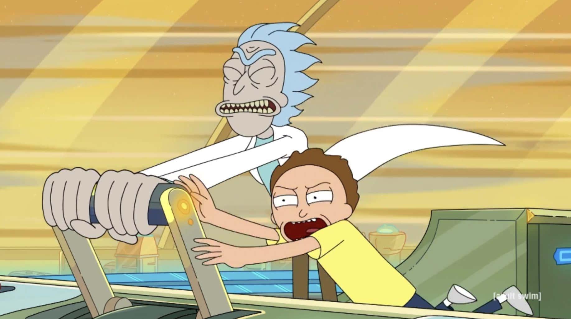 Rocky & Morto - The Intergalactic Adventurer & His Grandpa — 1835x1026 wallpaper