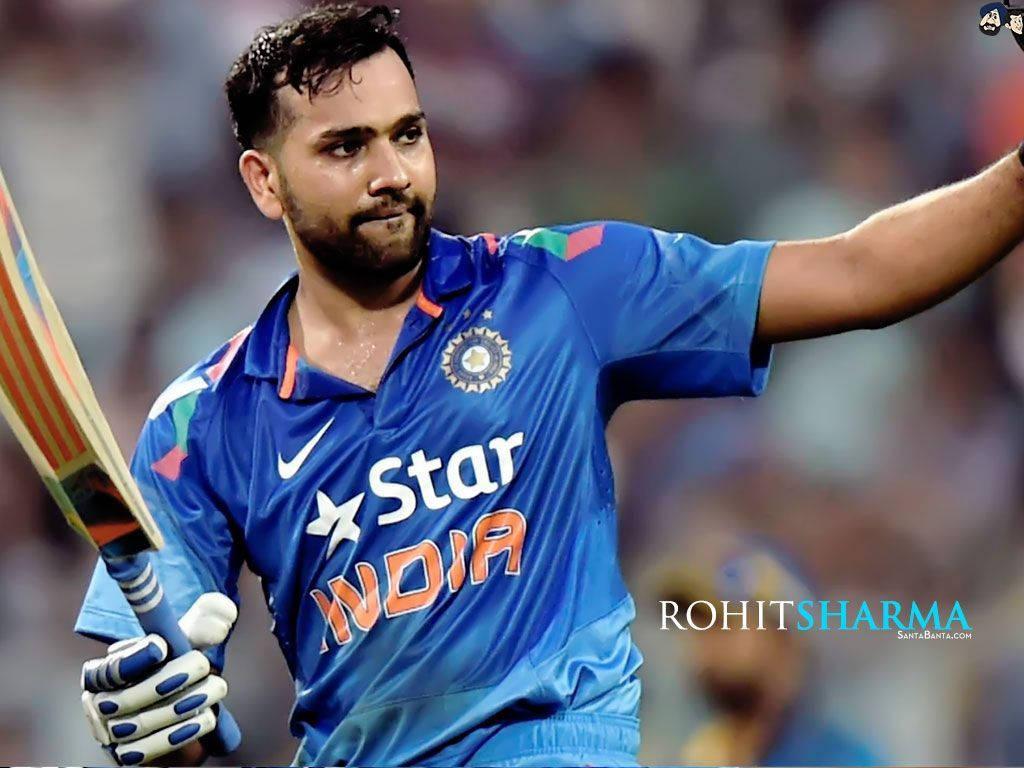 Rohit Sharma Cricket Captain — 1024x768 wallpaper