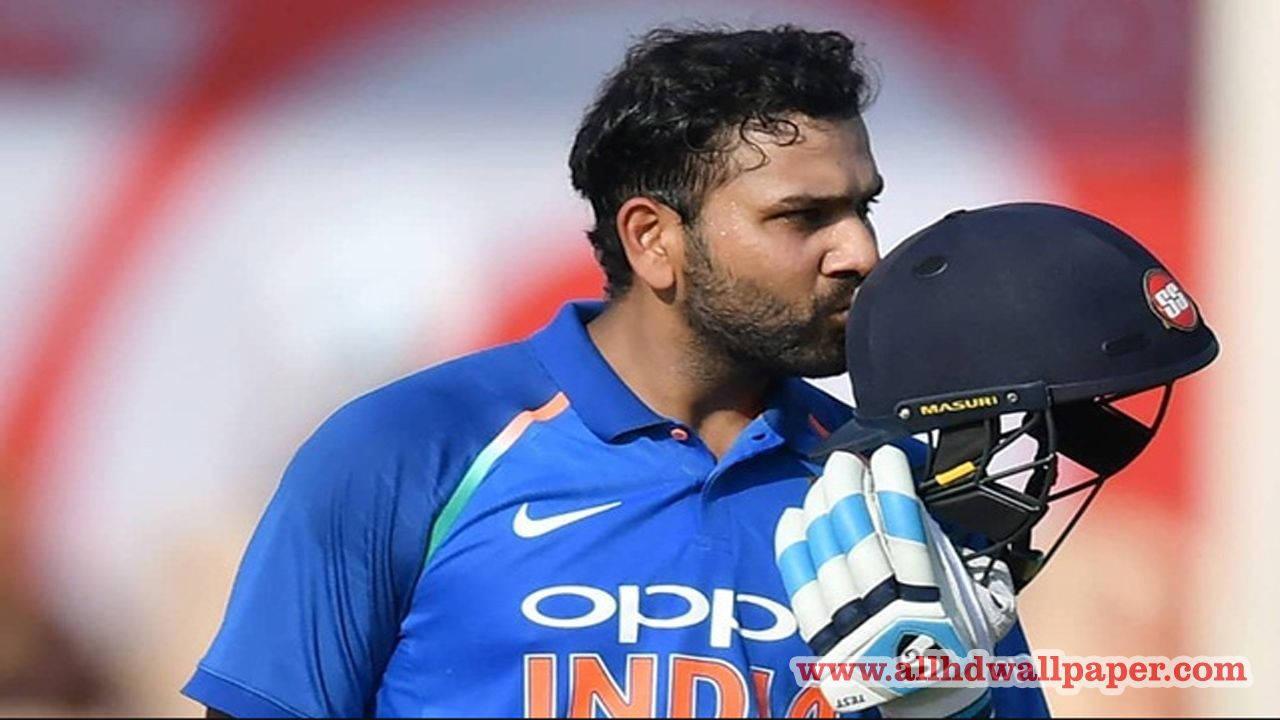 Rohit Sharma With Black Headgear — 1280x720 wallpaper