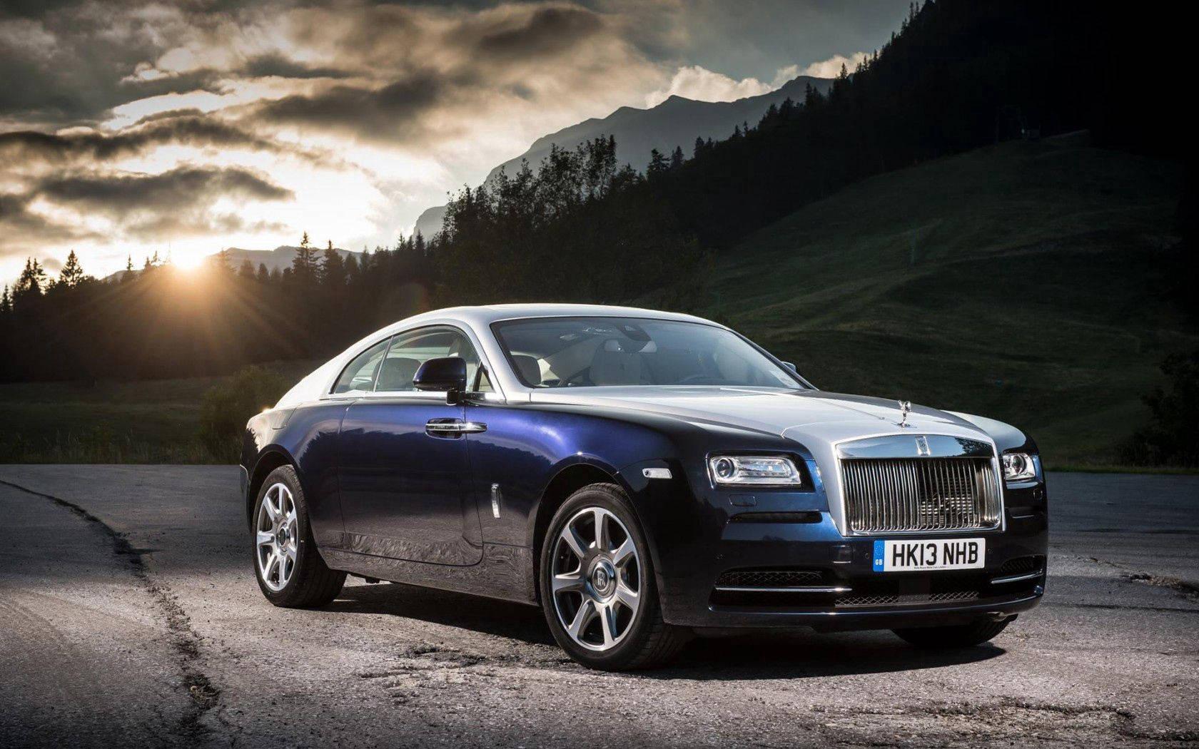 Rolls Royce Black Wraith Sideview — 1680x1050 wallpaper