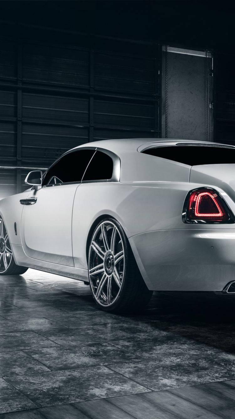 Rolls Royce Phantom Side View — 750x1334 wallpaper