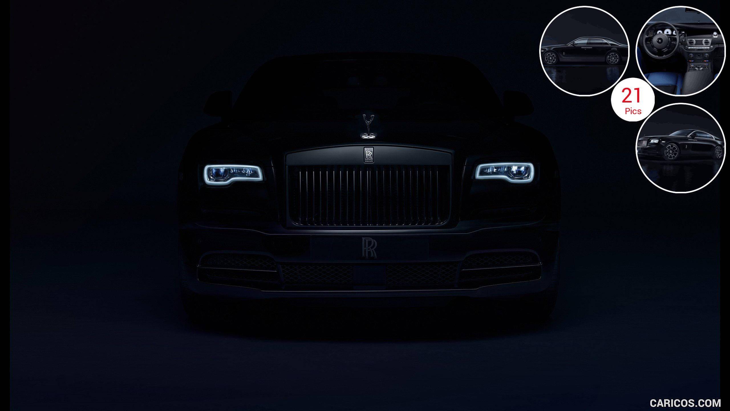 Rolls Royce Wraith Black Badge — 2560x1440 wallpaper