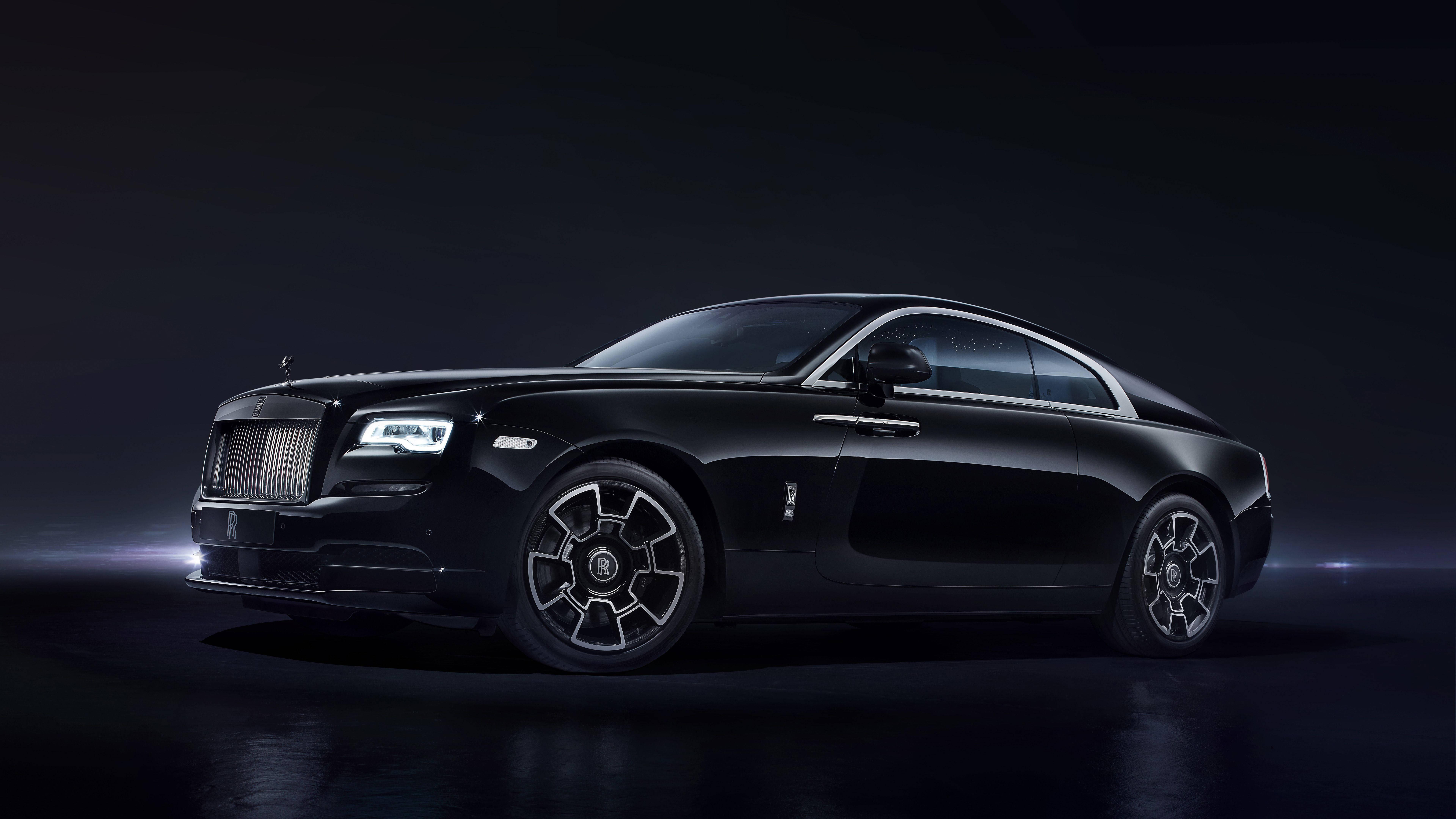 Rolls Royce Wraith Black Badge Car — 7680x4320 wallpaper