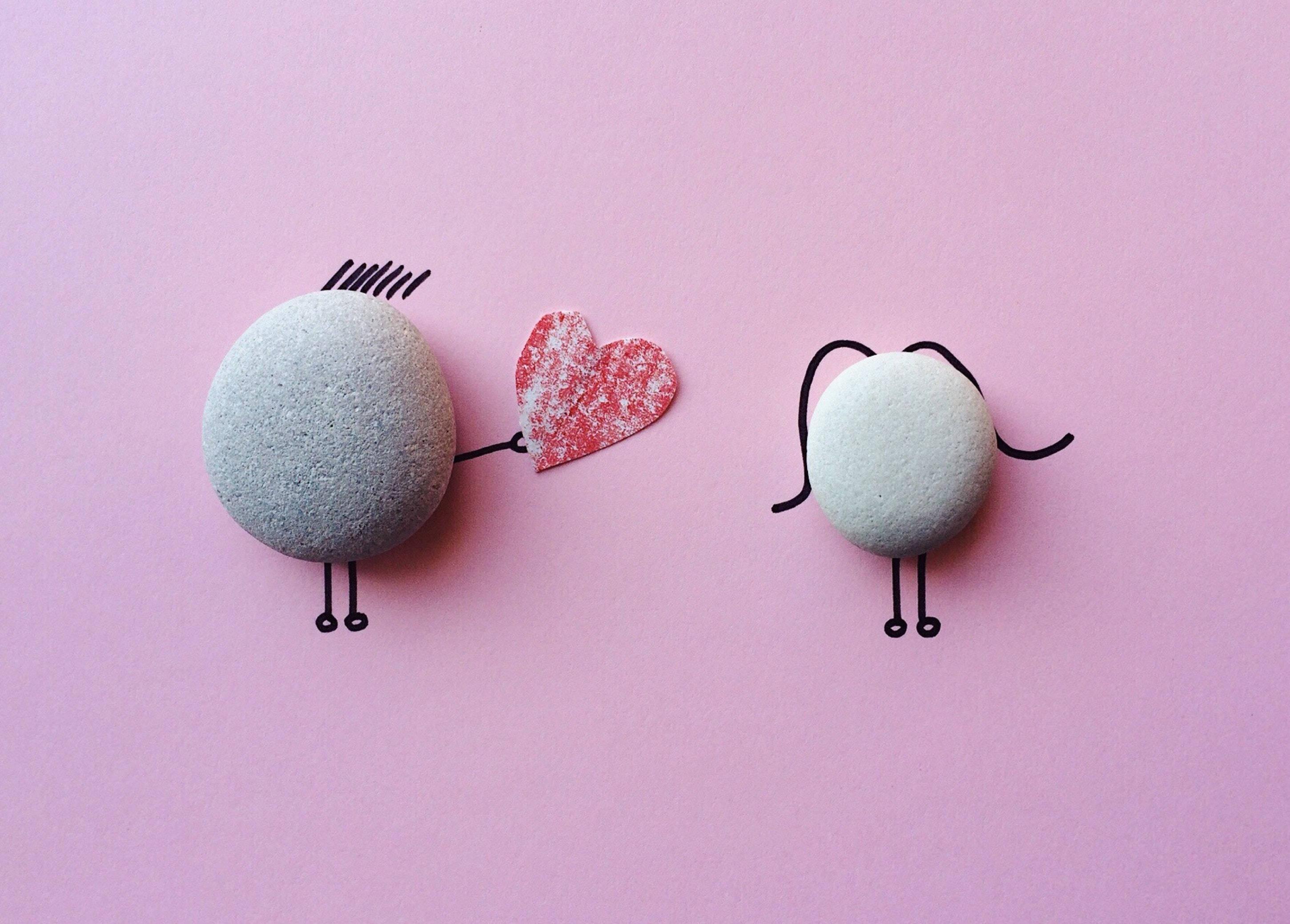 Romantic Love Rock Couple — 2901x2078 wallpaper