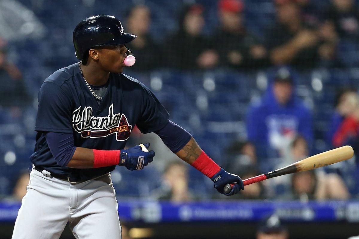 Ronald Acuna Jr. Baseball Bat — 1200x800 wallpaper