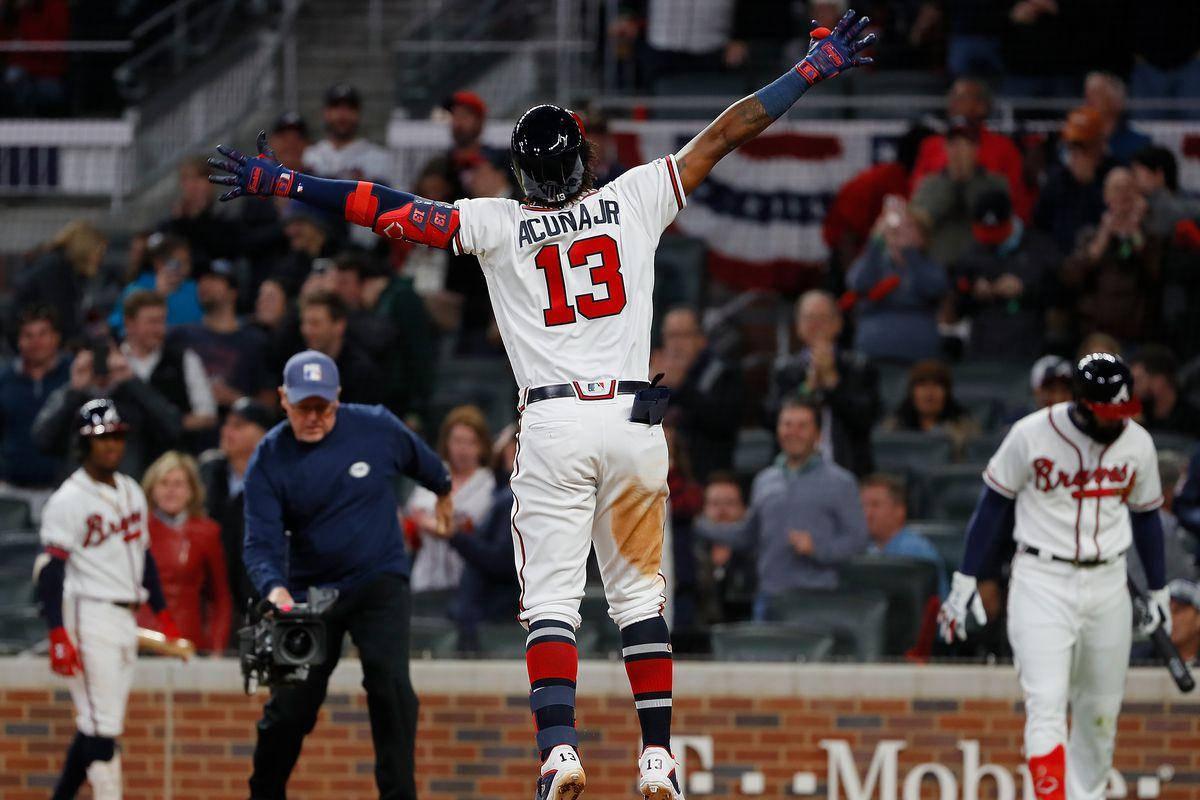 Ronald Acuna Jr. High Jump — 1200x800 wallpaper