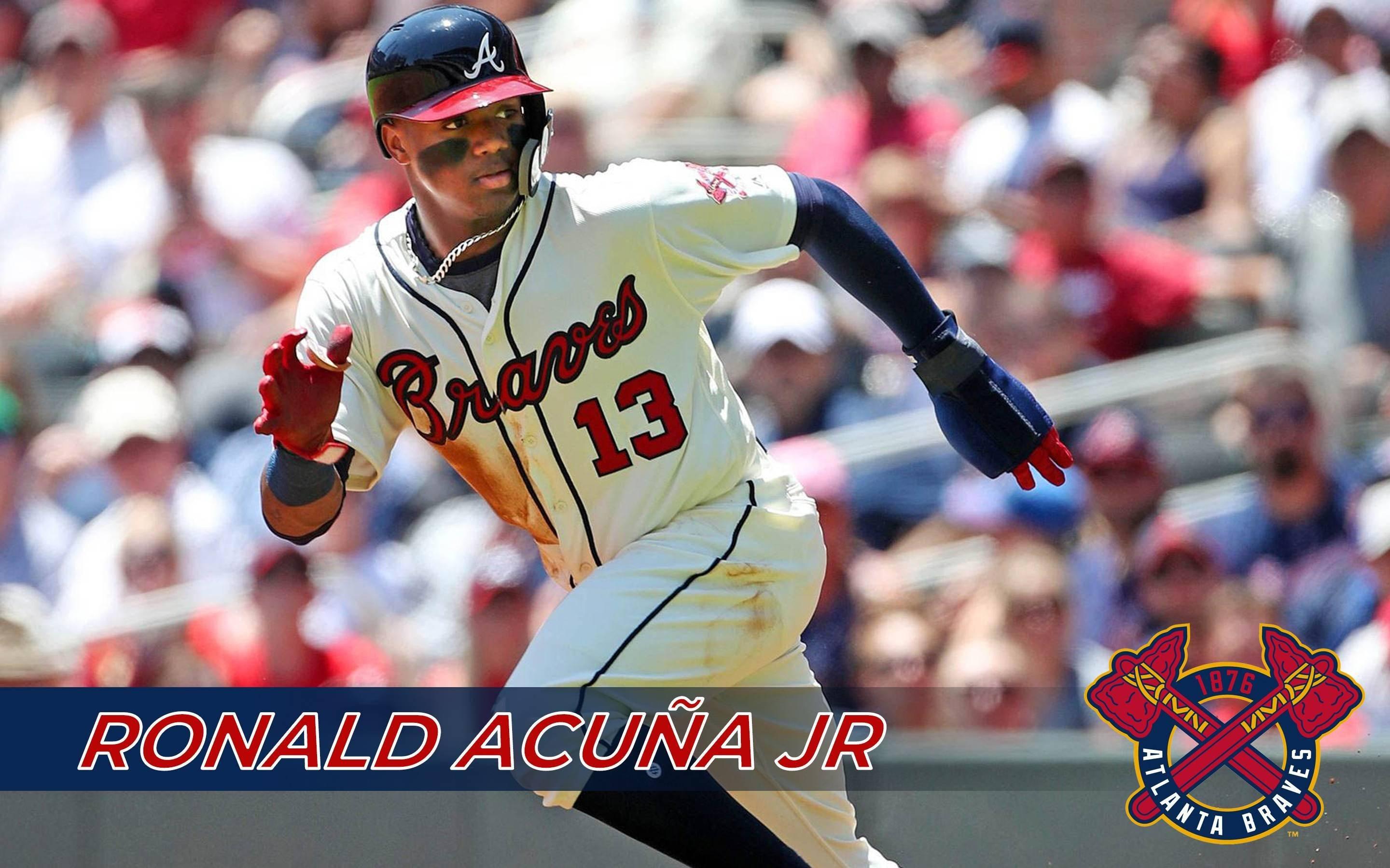 Ronald Acuna Jr. Name Banner — 2880x1800 wallpaper