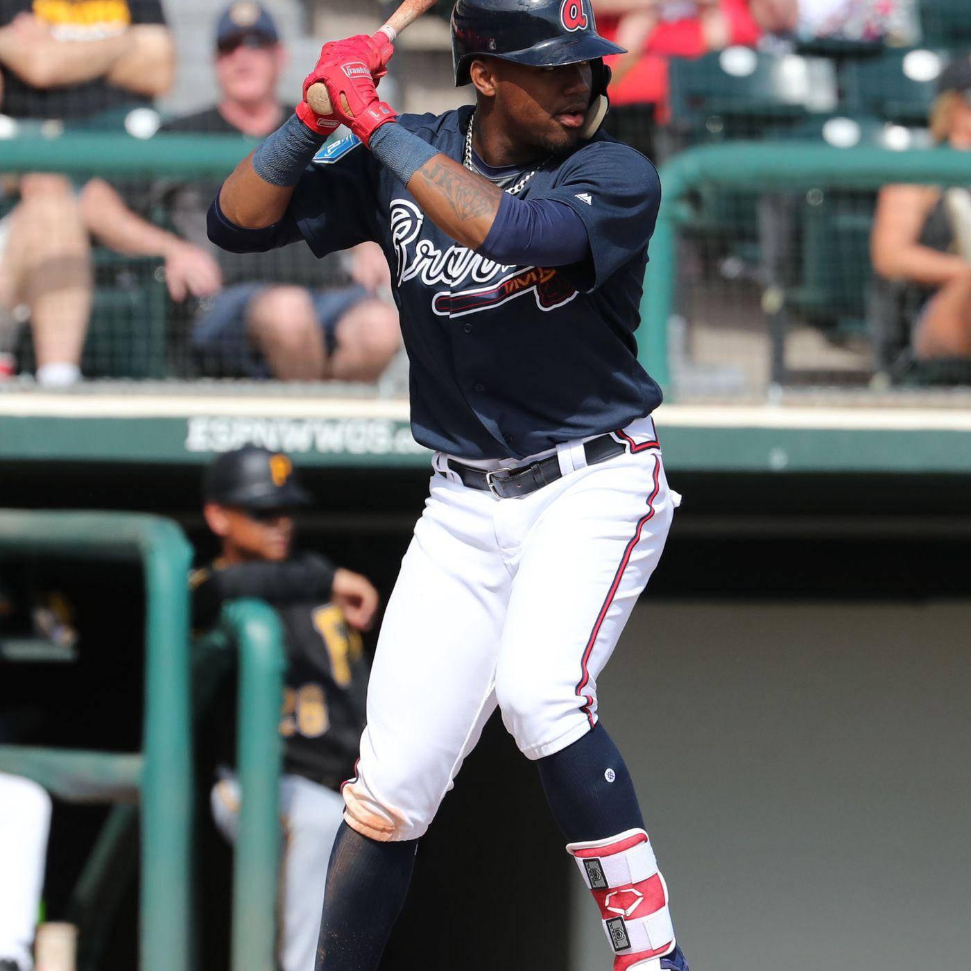 Ronald Acuna Jr. Pre-Swing — 1400x1400 wallpaper