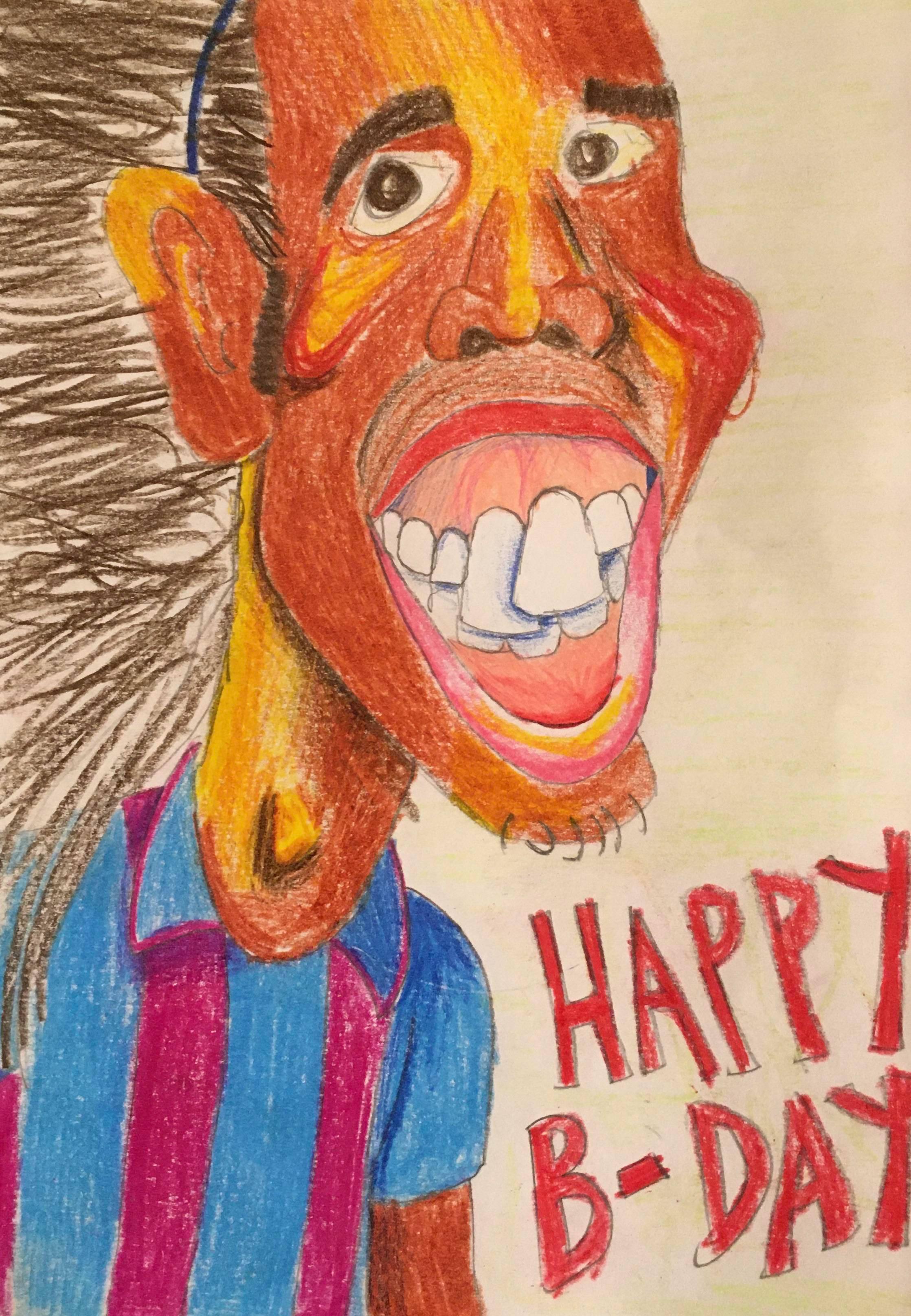 Ronaldinho Fan Art — 2237x3231 wallpaper
