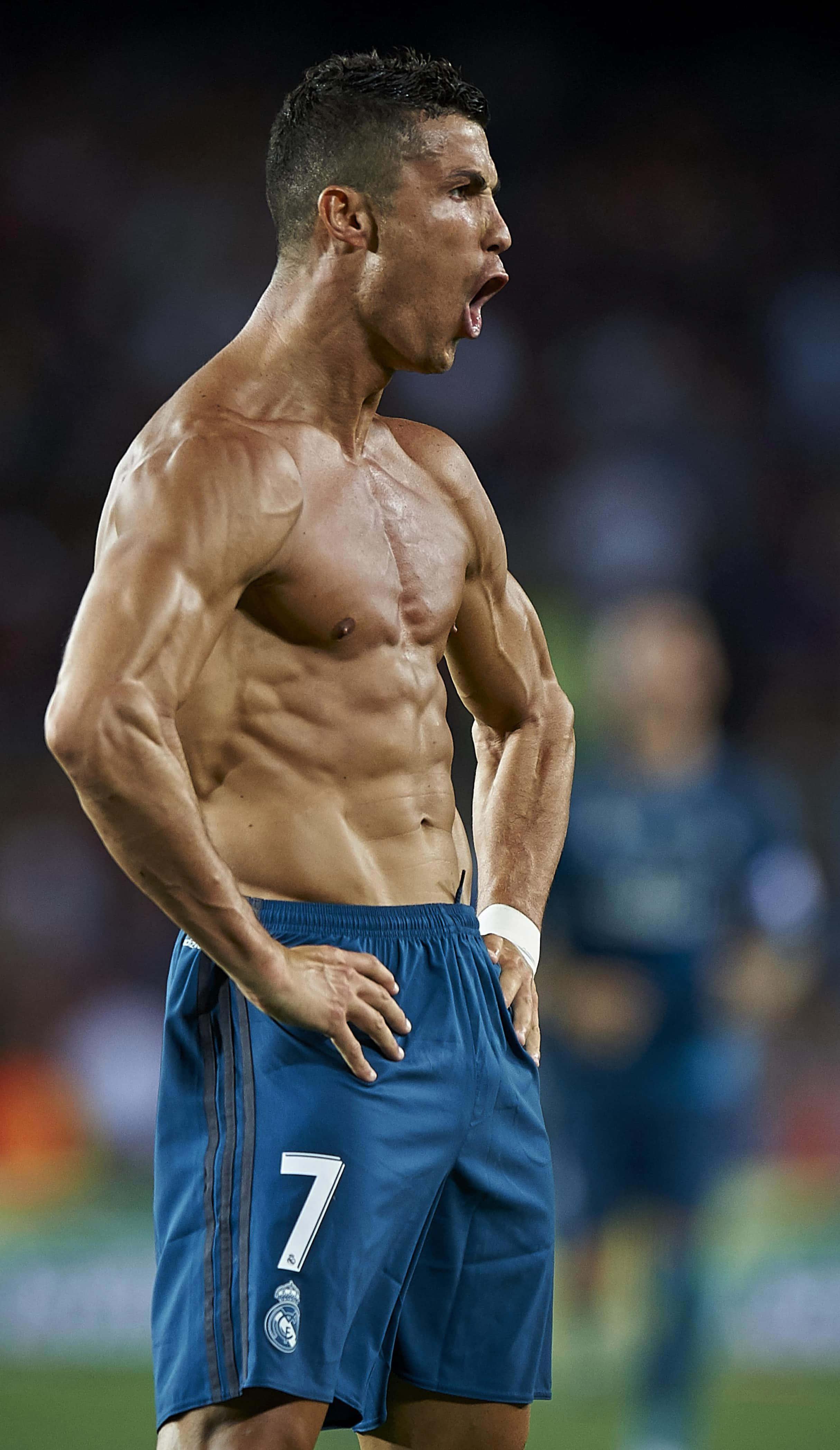 Ronaldo's Impressive Goal Celebration