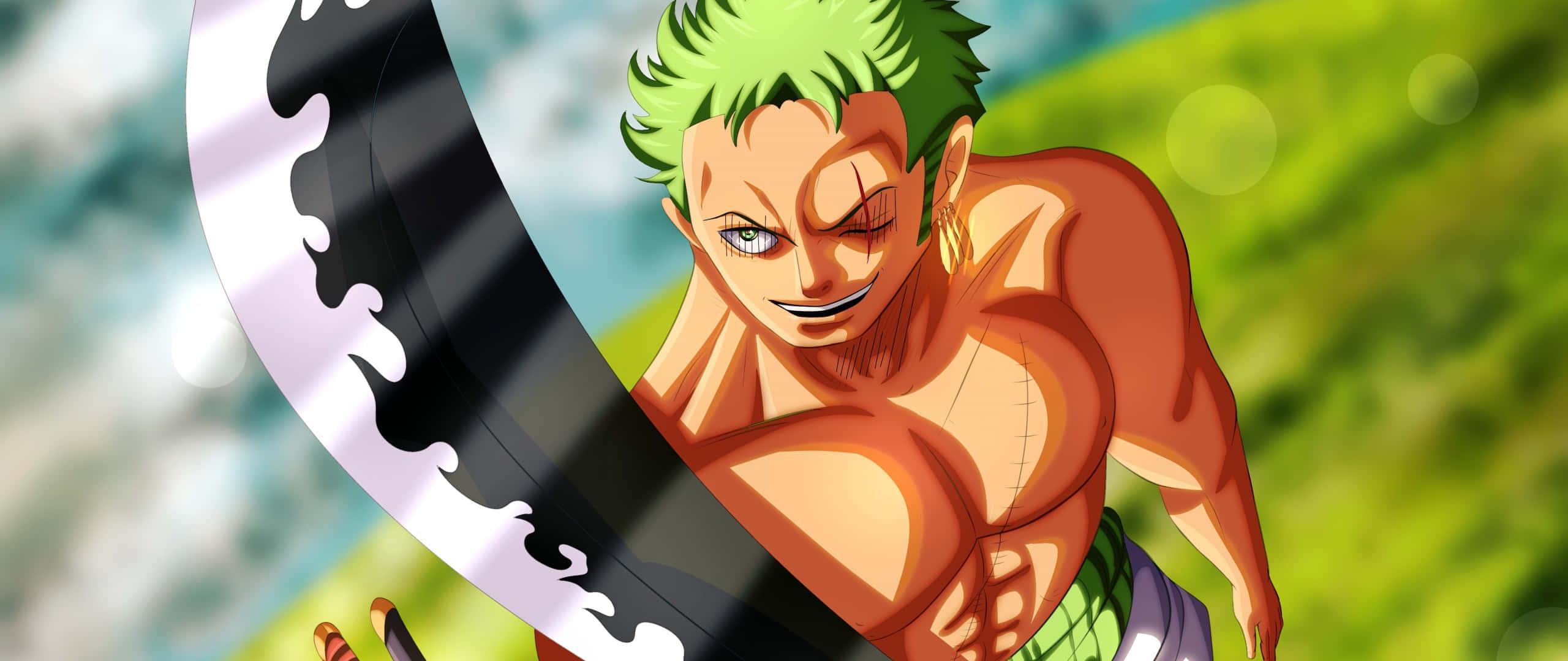 Roronoa Zoro - the Pirate Swordsman — 2560x1080 wallpaper