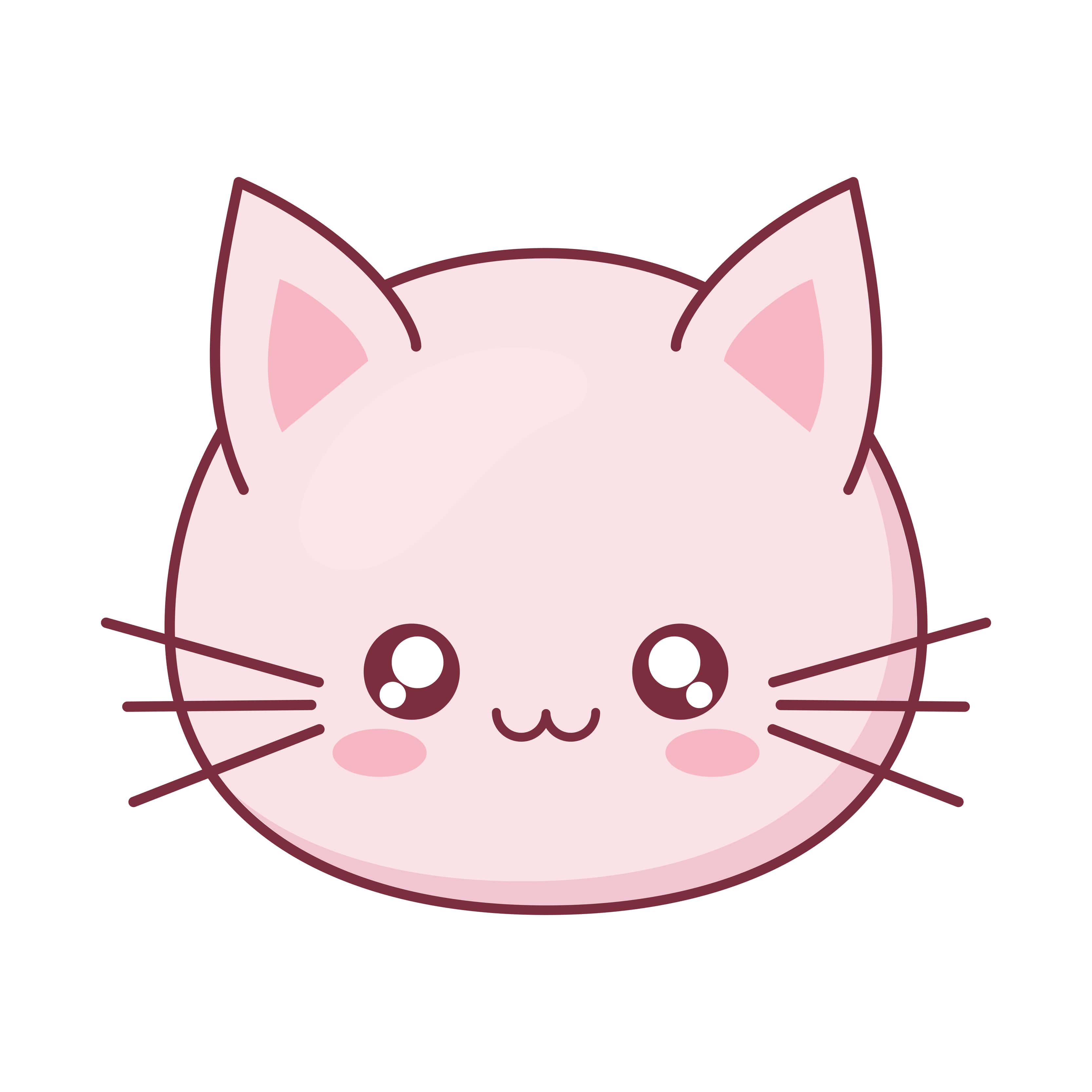 Round Cartoon Cute Cat PFP — 3333x3333 wallpaper
