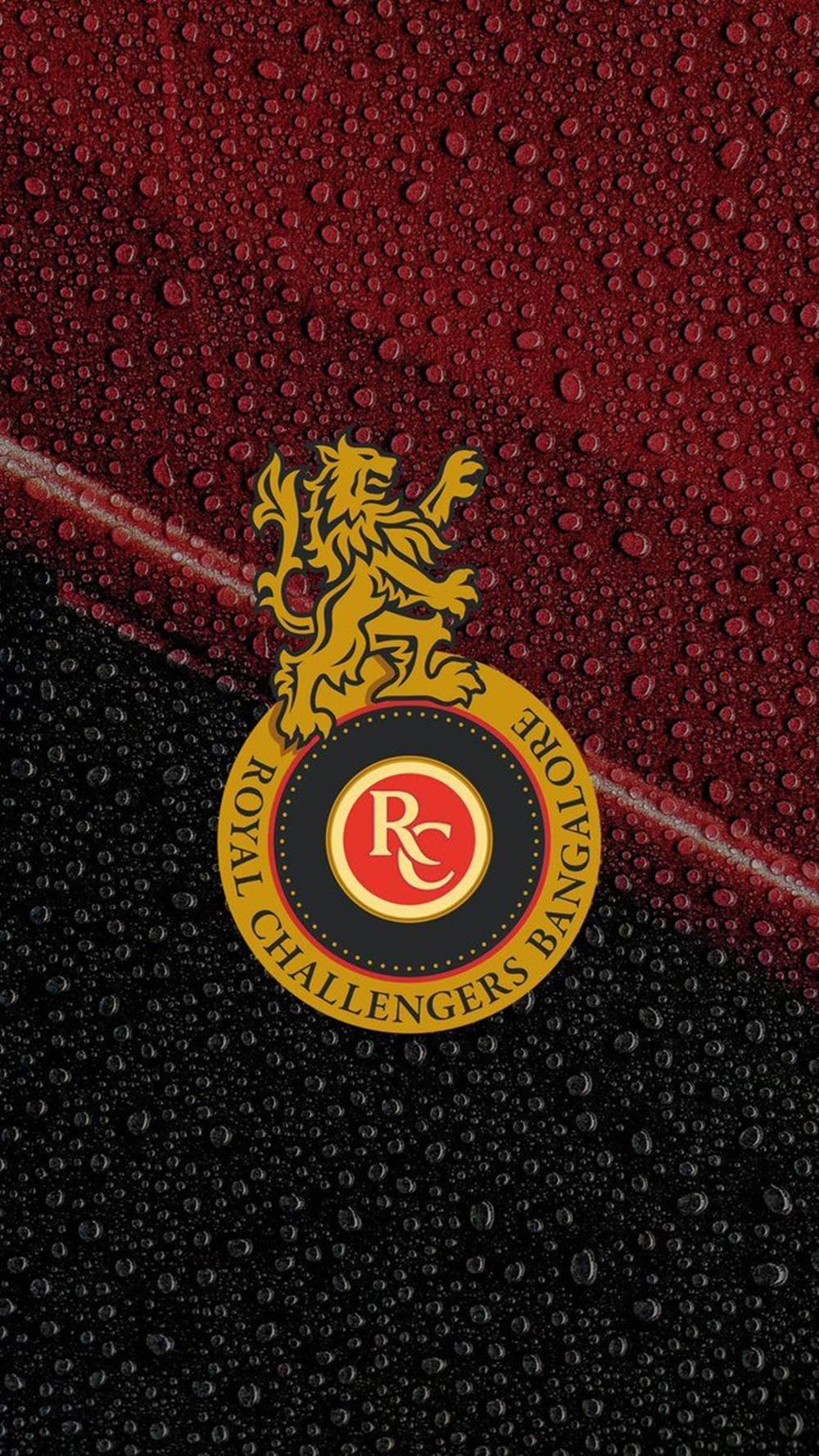 Royal Challengers Bangalore Lion Emblem — 1000x1778 wallpaper