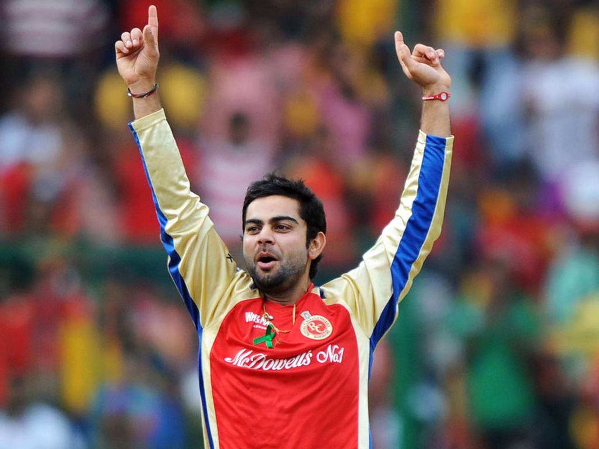 Royal Challengers Bangalore Raised Arms — 1925x1444 wallpaper