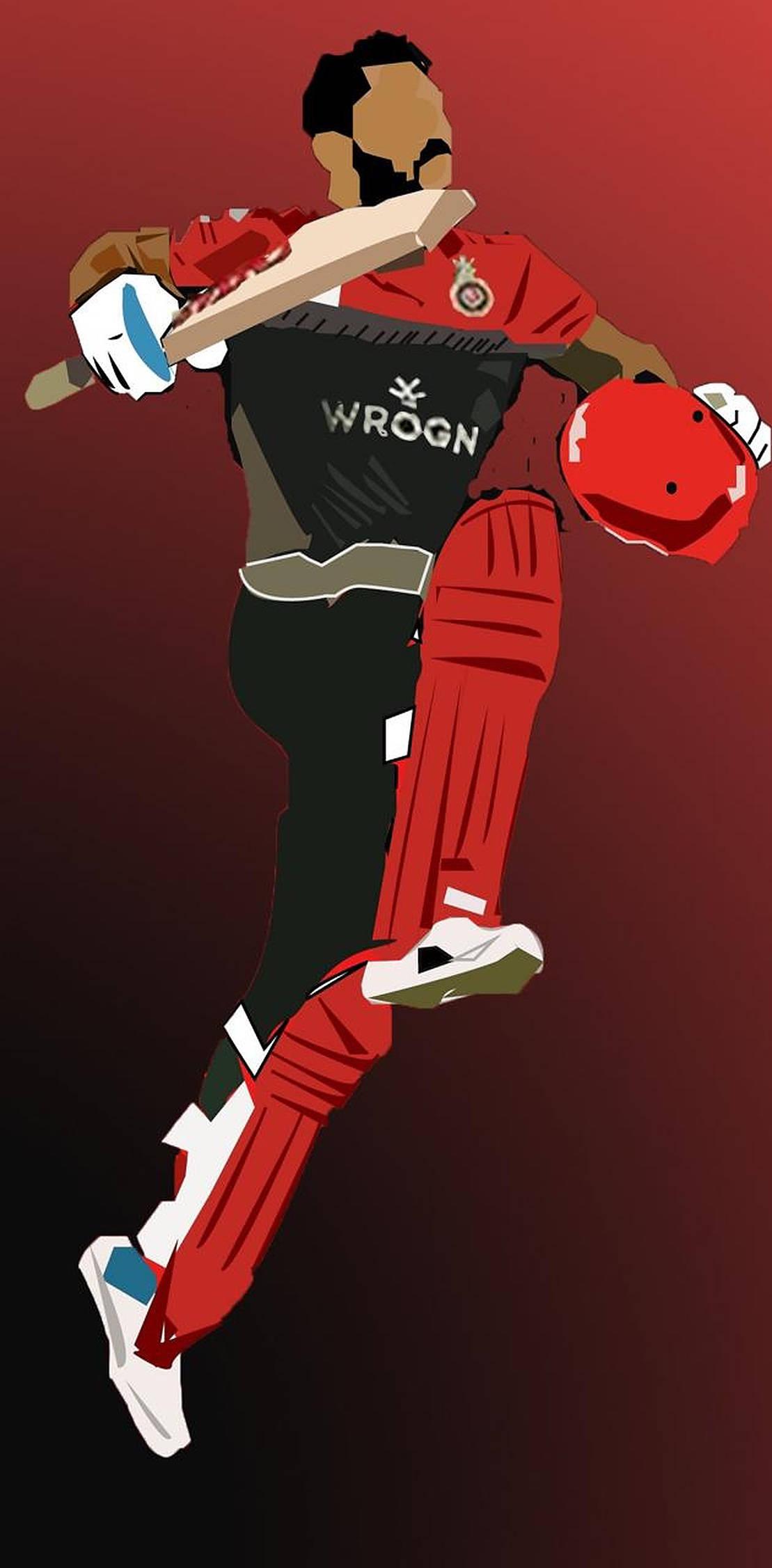 Royal Challengers Bangalore Vector Art — 1109x2253 wallpaper
