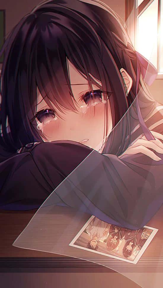 Sad Anime pictures — 550x968 wallpaper