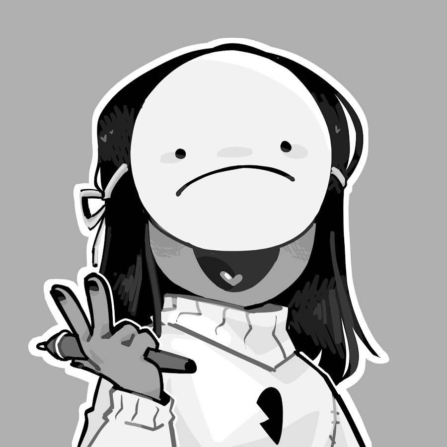 Sad PFP Mask Girl — 900x900 wallpaper