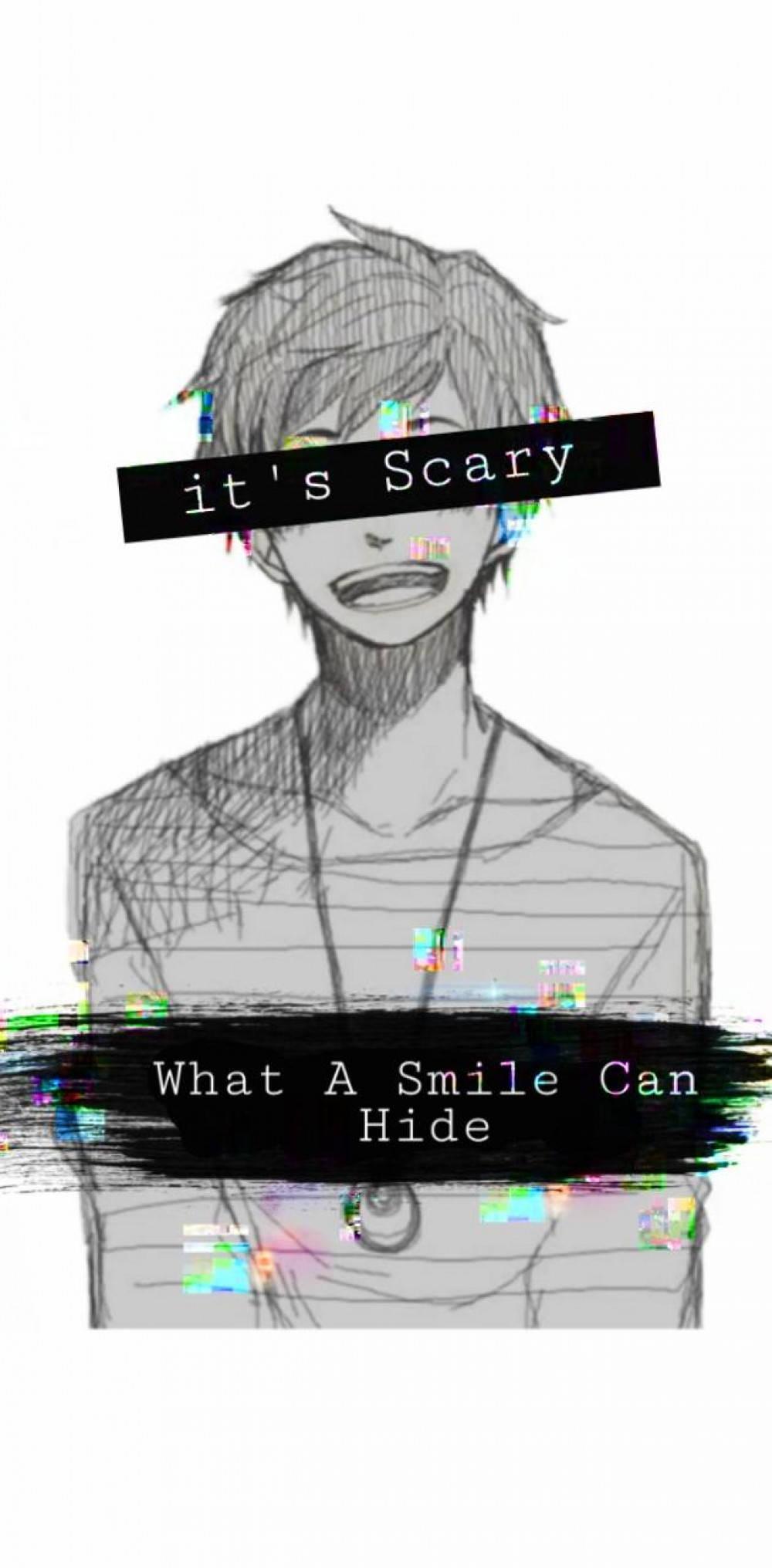 Sad PFP Of A Smiling Boy — 1000x2032 wallpaper