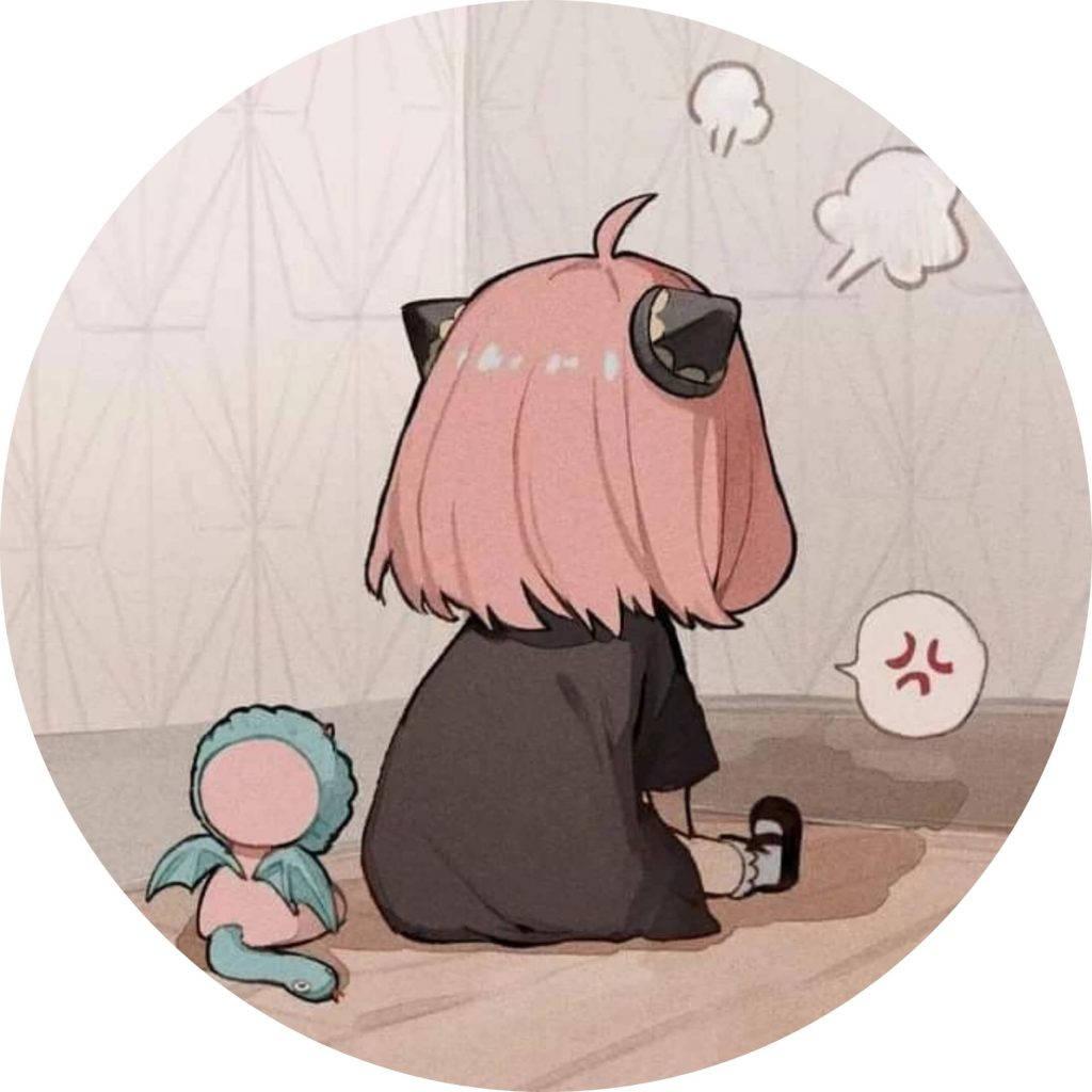 Sad PFP Of Anya Forger — 1024x1024 wallpaper