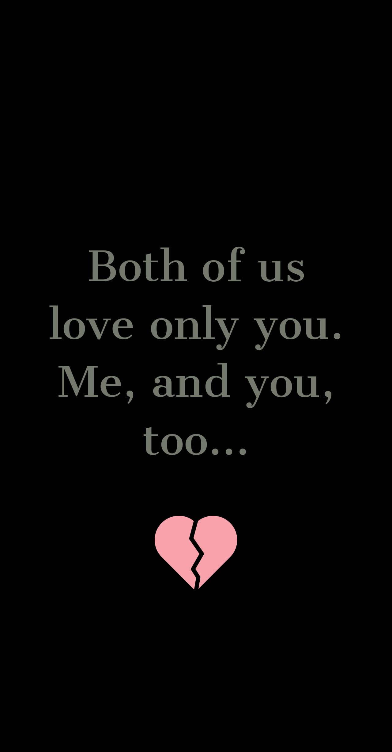 Sad Quote Broken Heart Black — 1280x2451 wallpaper