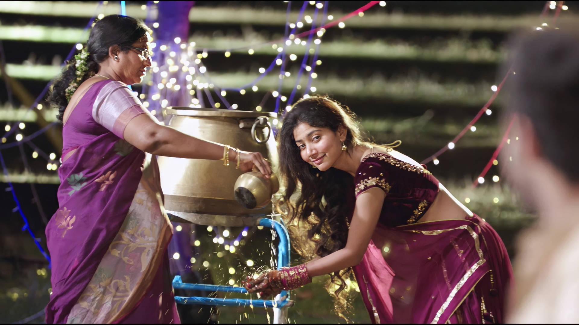 Sai Pallavi In Purple — 1920x1080 wallpaper