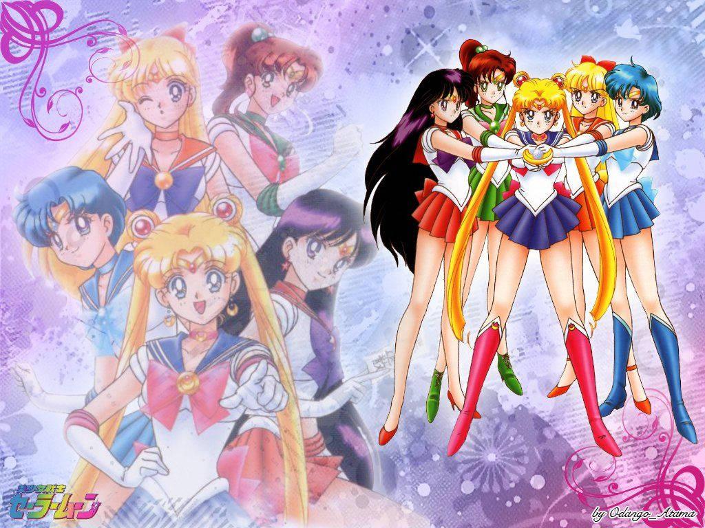 Sailor Moon Characters — 1024x768 wallpaper