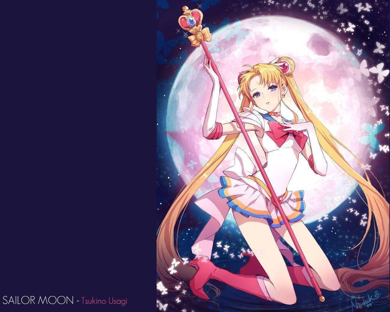 Sailor Moon Digital Art — 1280x1024 wallpaper