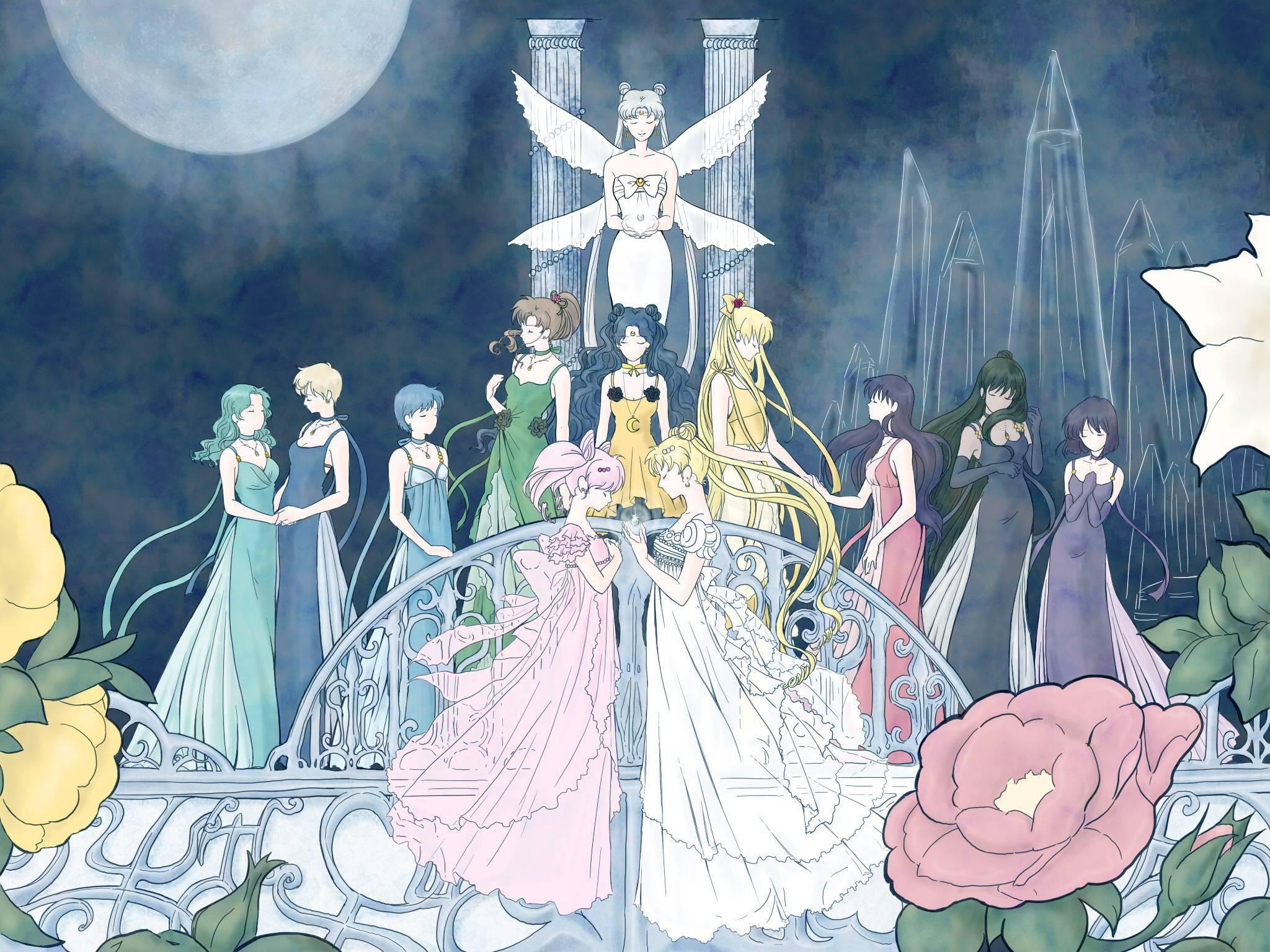 Sailor Moon Group Portrait — 2048x1536 wallpaper