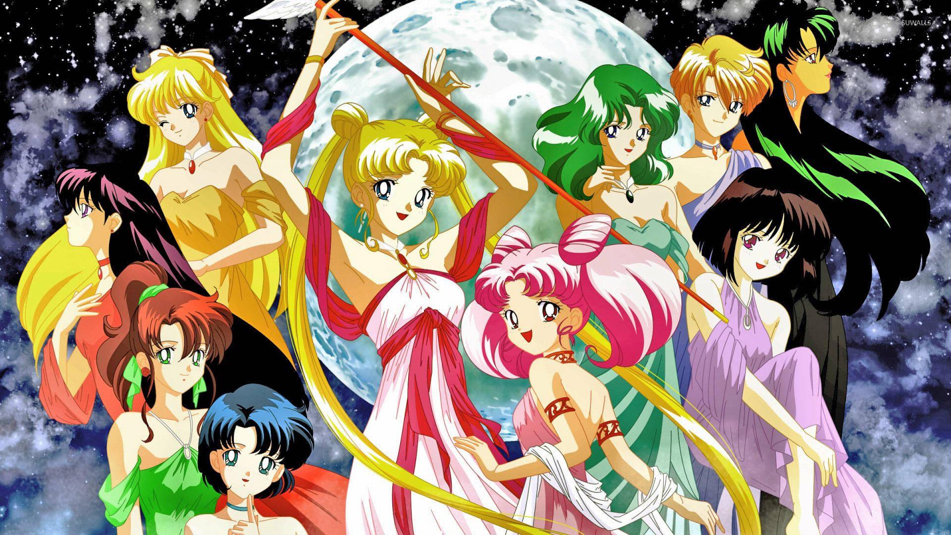 Sailor Moon Heroines — 1920x1080 wallpaper