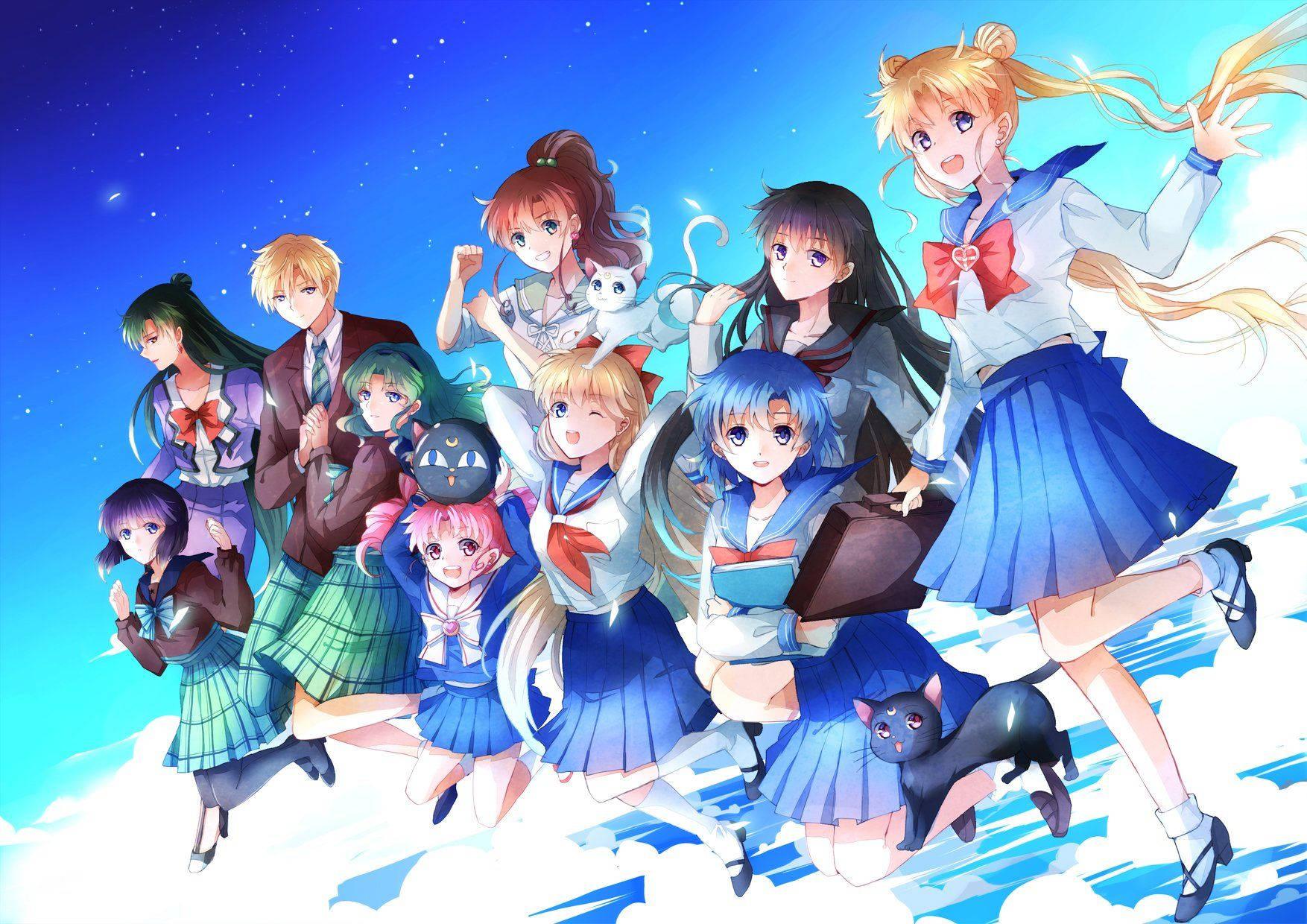 Sailor Moon School Uniform — 1754x1240 wallpaper