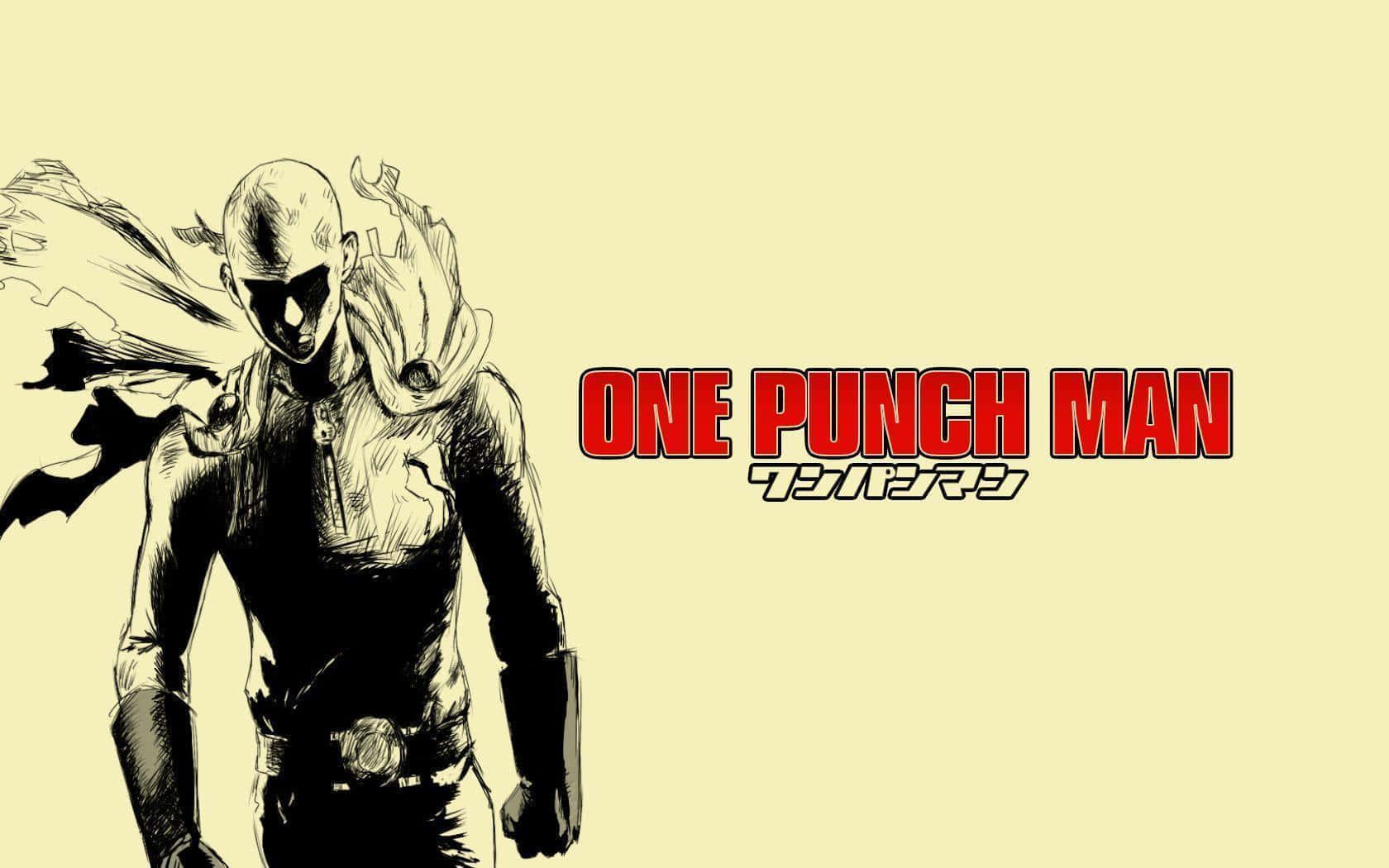 Saitama, The Super Strong Hero — 1680x1050 wallpaper