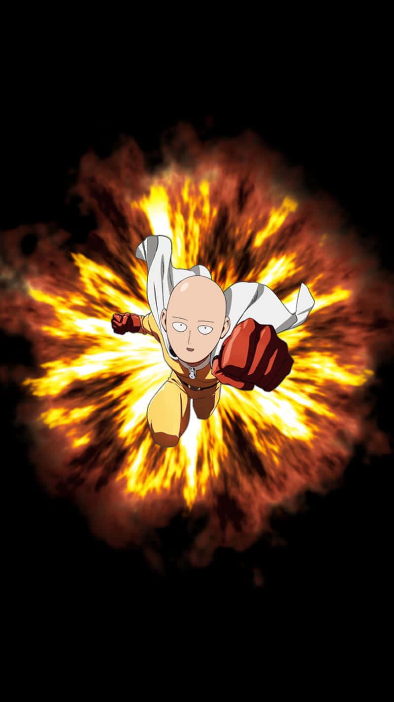 Saitama's Superpowers: The Power of a Single Punch — 800x1422 wallpaper