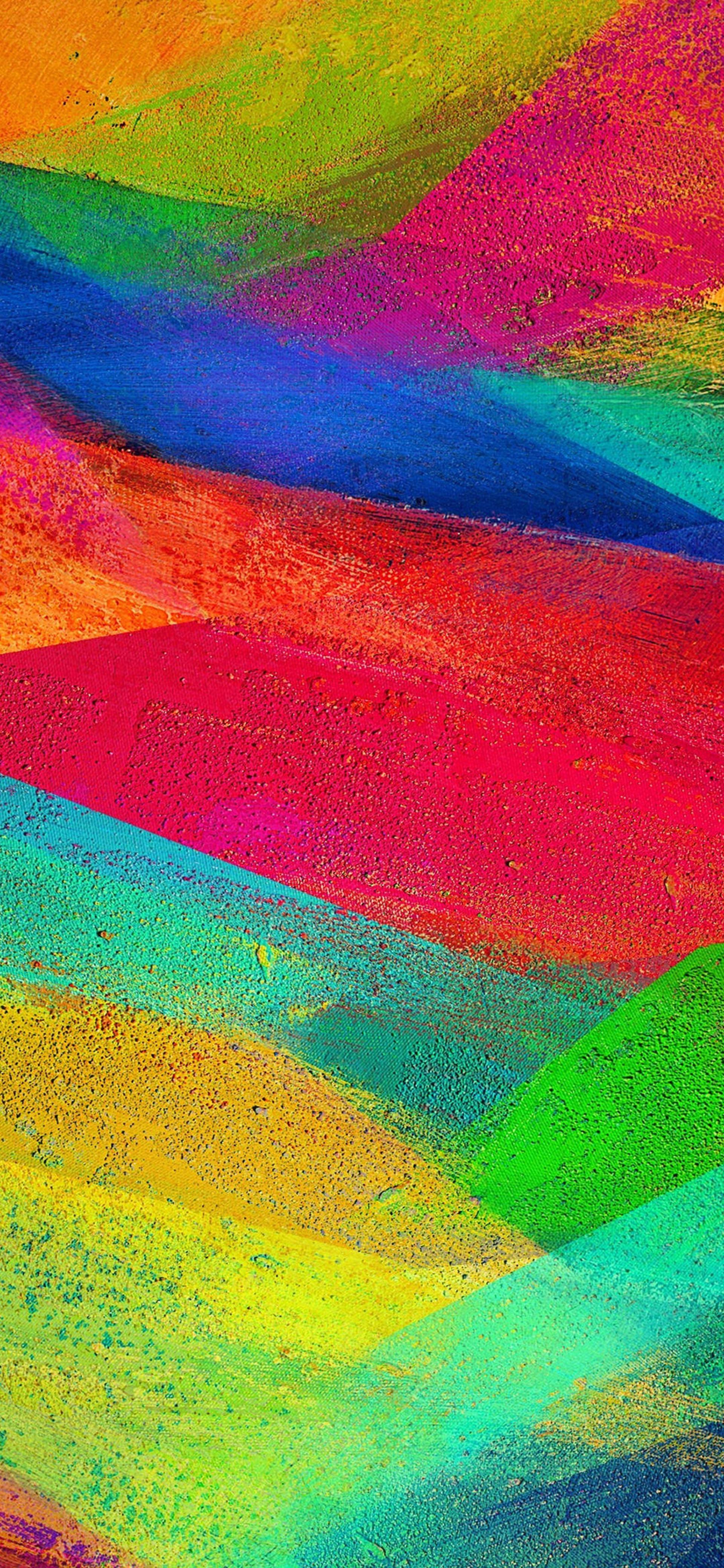 Samsung Galaxy S22 Brush Strokes — 1920x4160 wallpaper