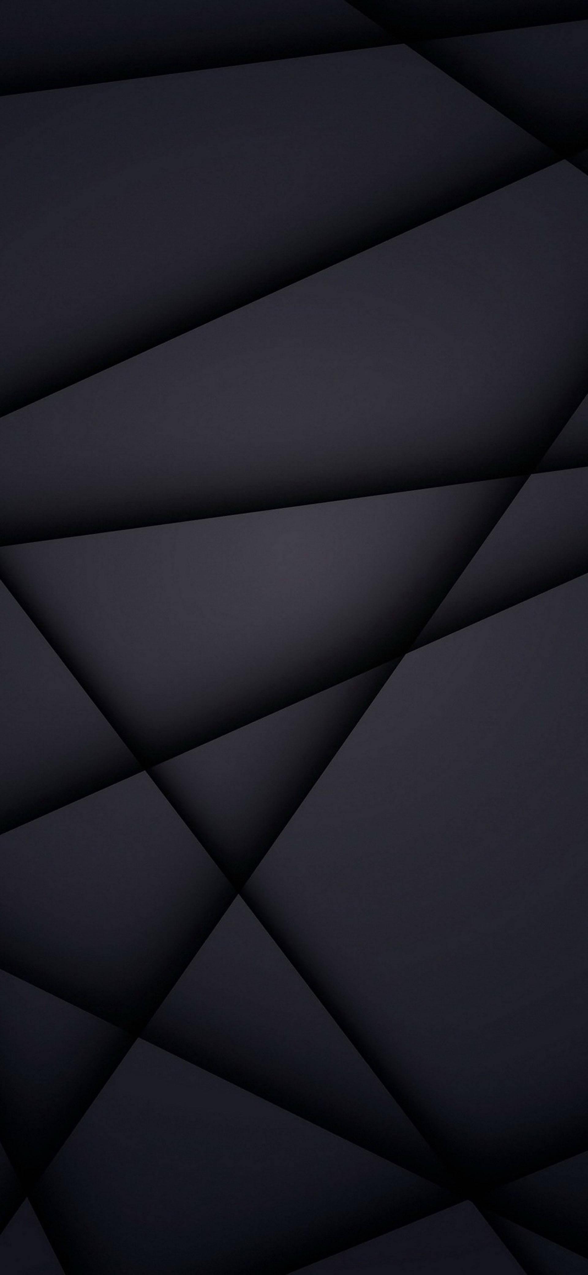 Samsung Galaxy S22 Dark Polygon — 1920x4160 wallpaper