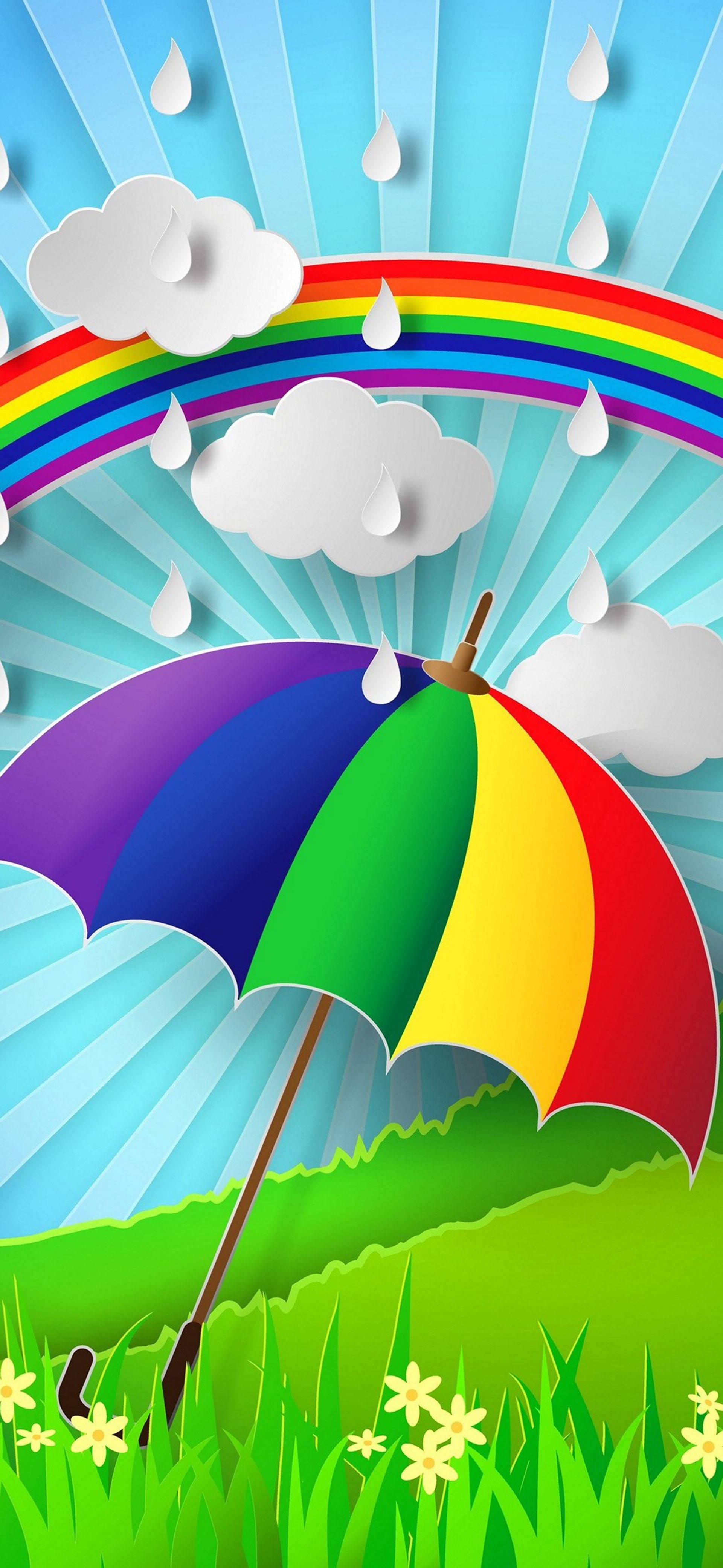 Samsung Galaxy S22 Rainy Weather — 1920x4160 wallpaper