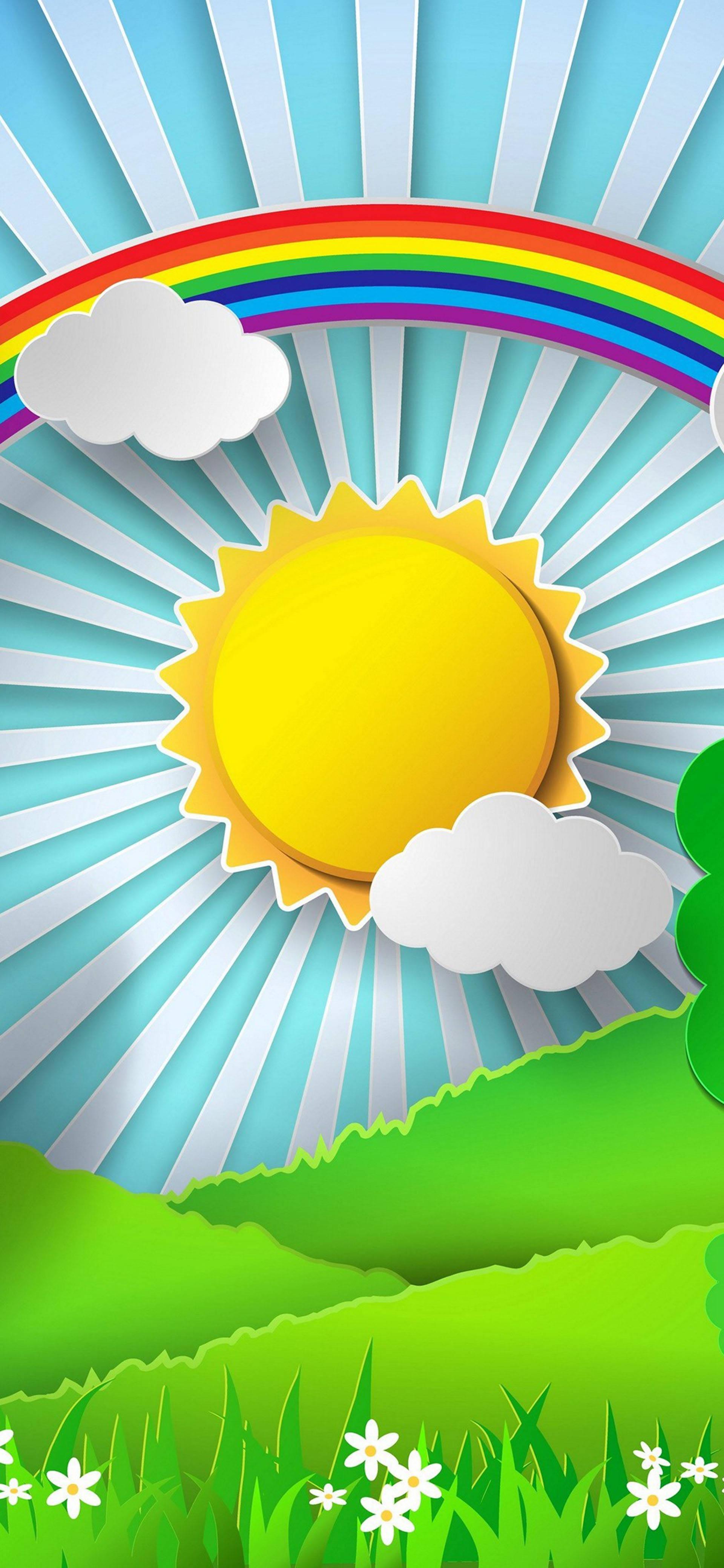 Samsung Galaxy S22 Sunny Weather — 1920x4160 wallpaper