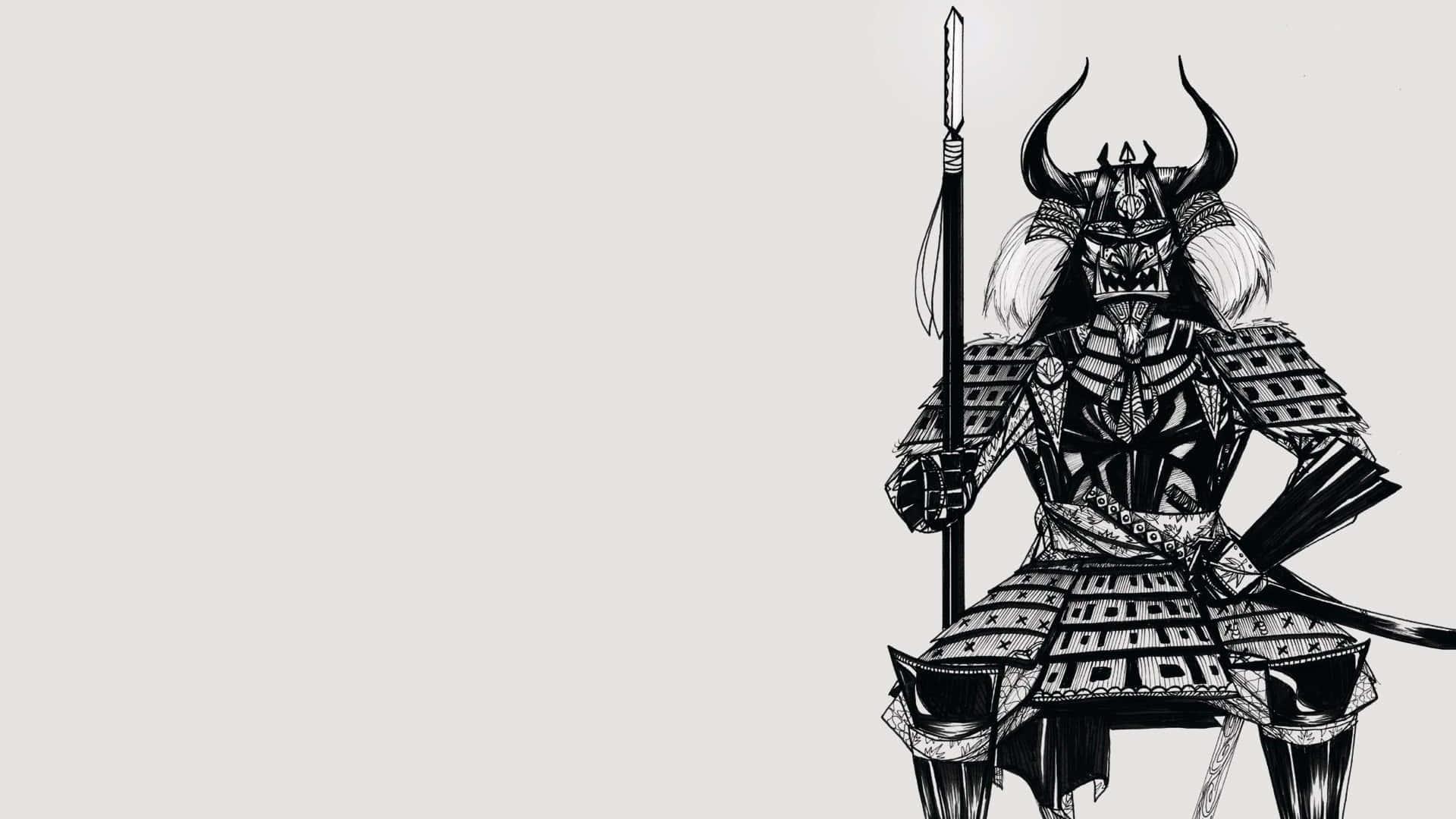 Samurai background — 1920x1080 wallpaper