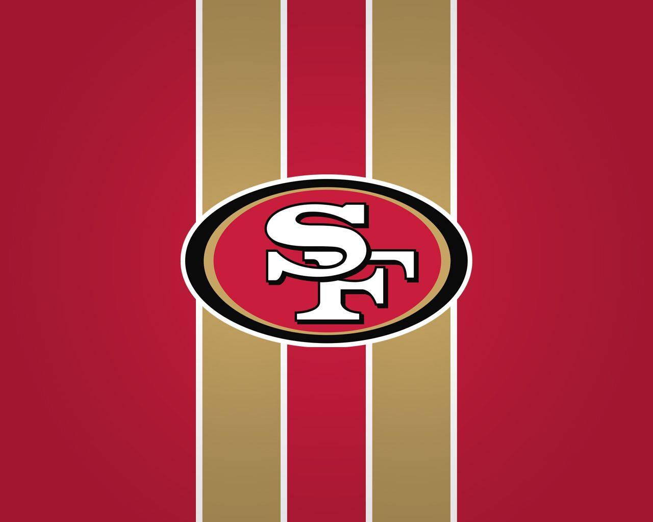 San Francisco 49ers: The Red and Gold Standard — 1280x1024 wallpaper