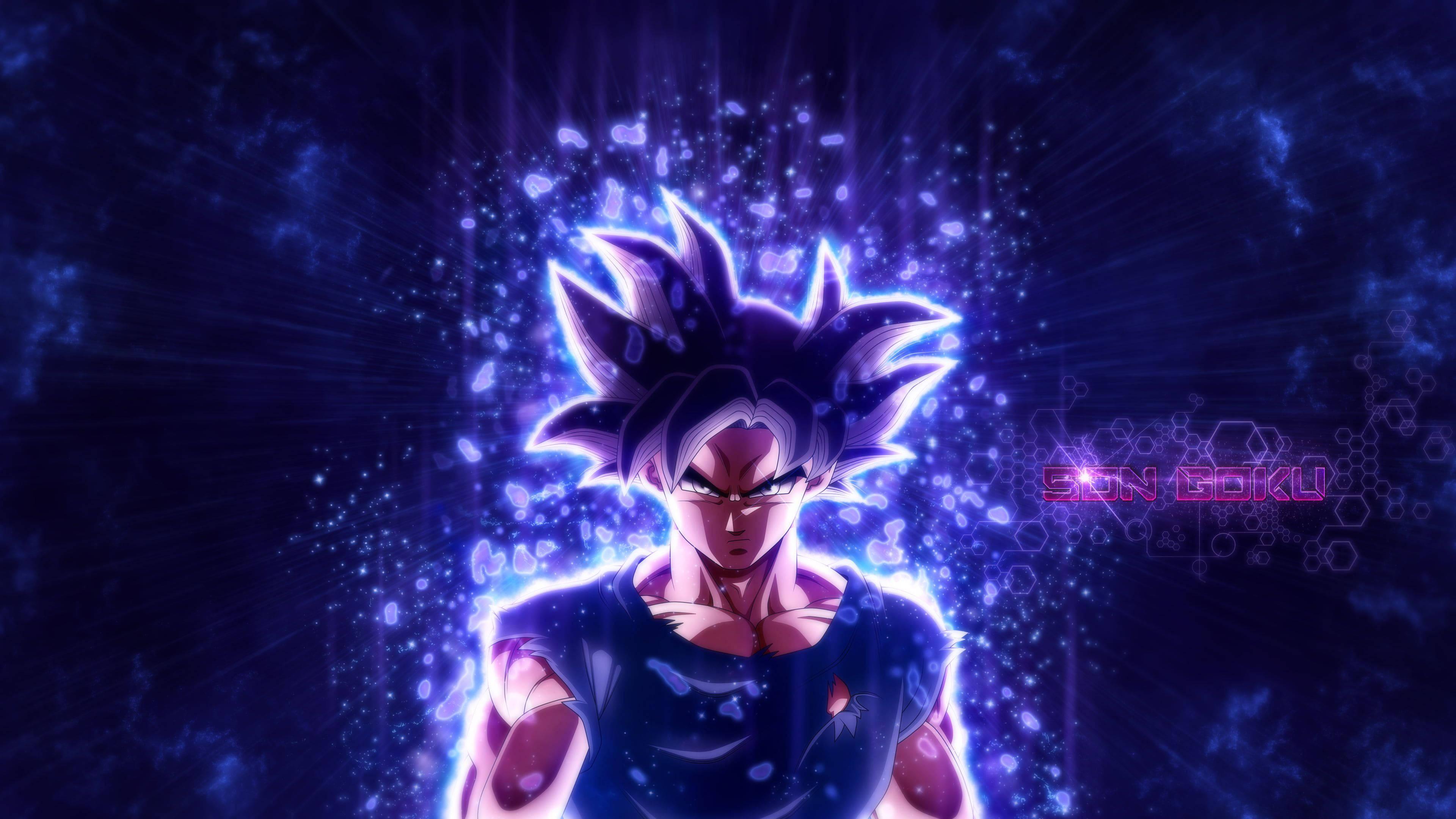 San Goku Ultra Instinct — 3840x2160 wallpaper
