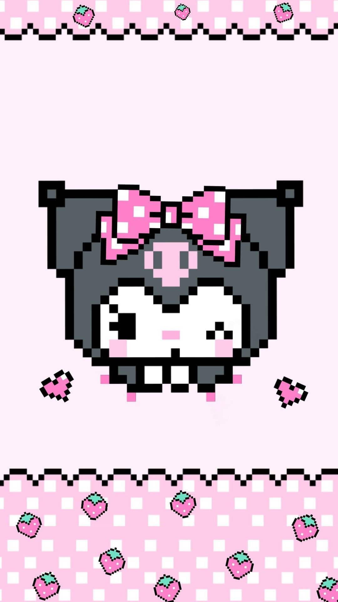 Sanrio Pixel Art Kuromi