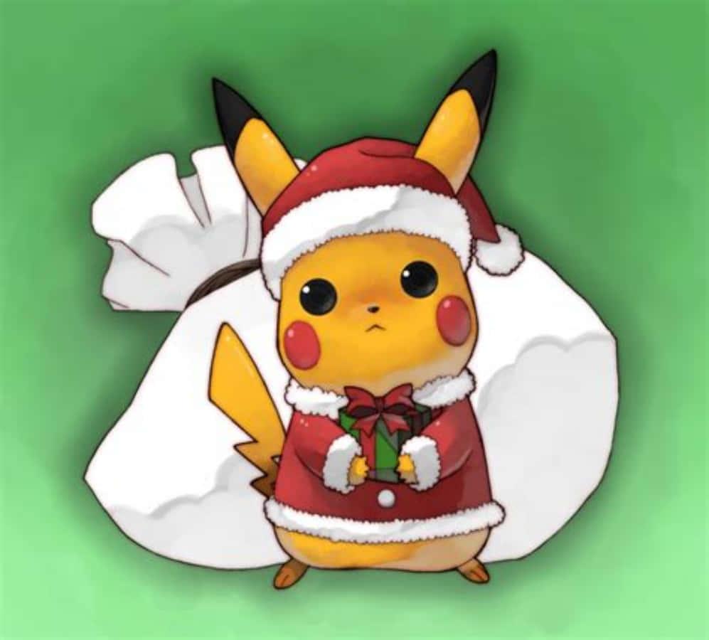 Santa Pikachu Picture — 997x900 wallpaper