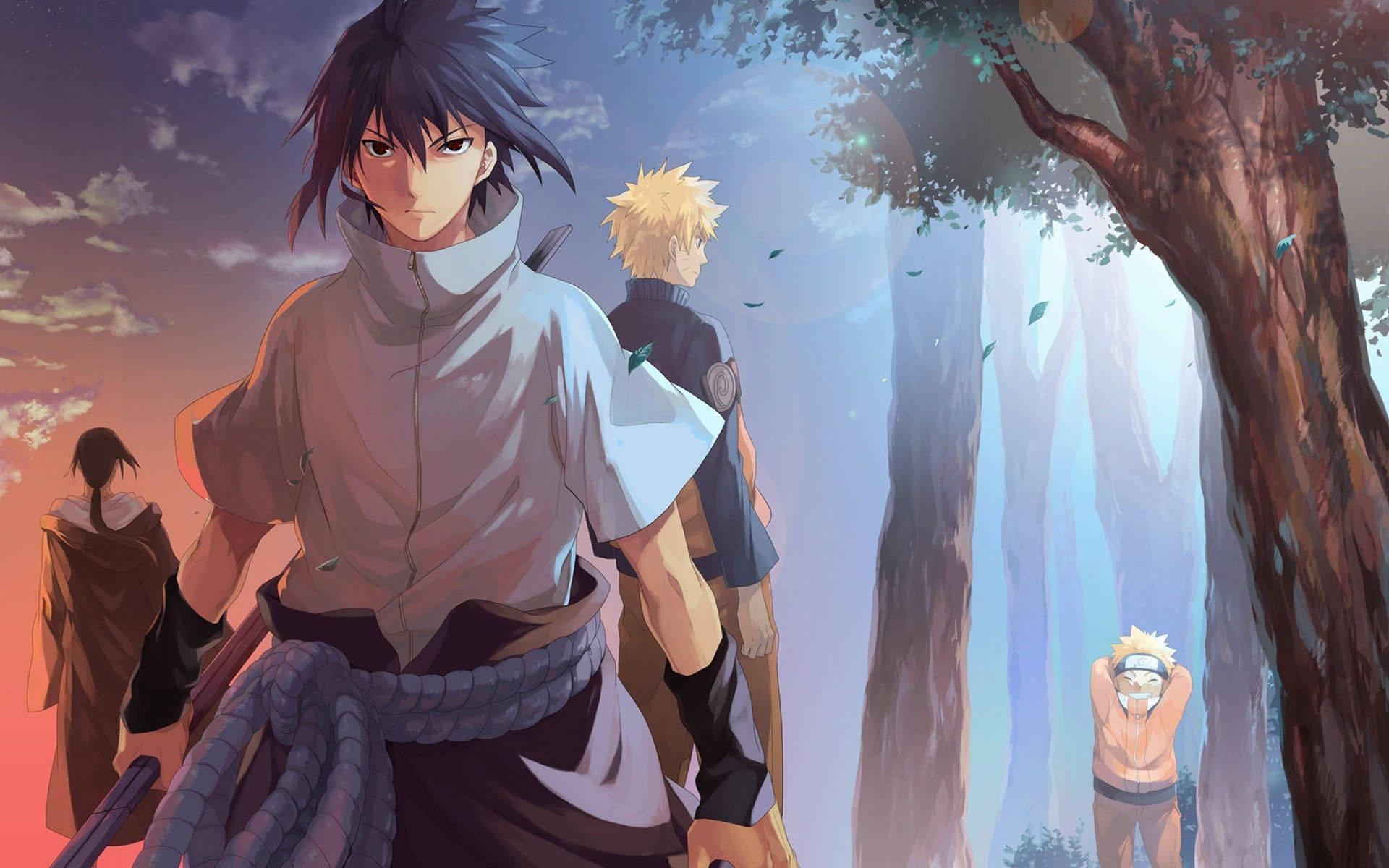 Sasuke and Itachi - Uchiha Brothers