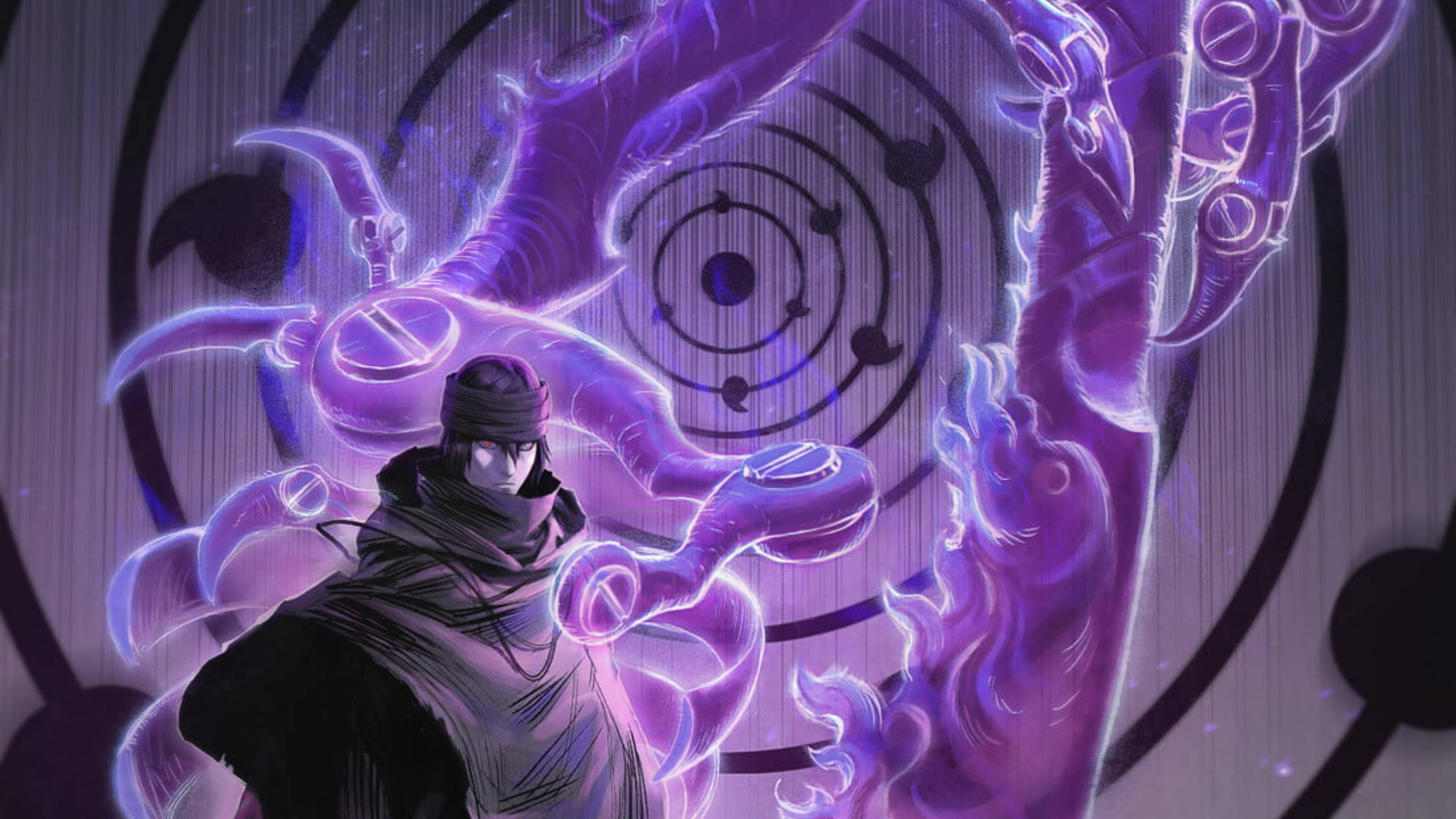 Sasuke Rinnegan Dōjutsu — 3840x2160 wallpaper