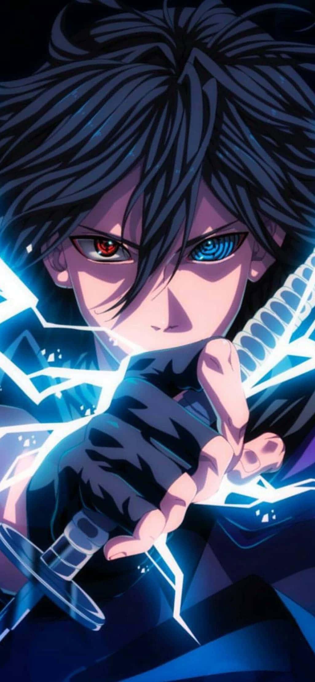 Sasuke, the powerful ninja — 1025x2220 wallpaper